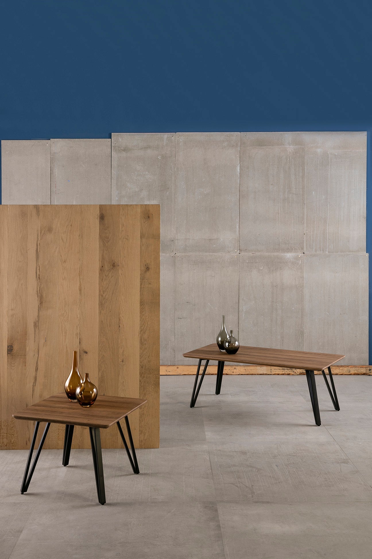 Table Sarno 120 x 60 chêne foncé