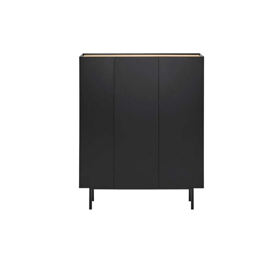 Buffet 3 portes 95x120 cm Arista de Teulat noir