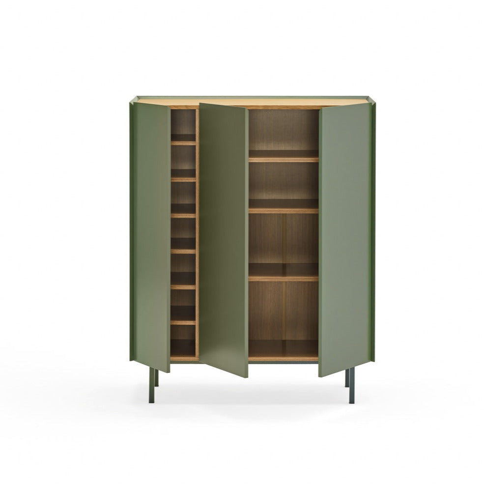 Buffet 3 portes 95x120 cm Arista de Teulat vert