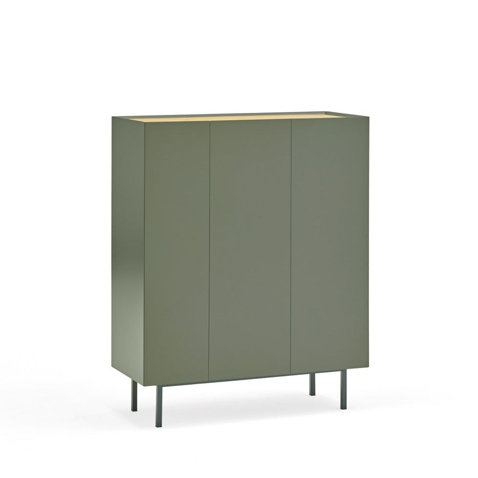 Buffet 3 portes 95x120 cm Arista de Teulat vert