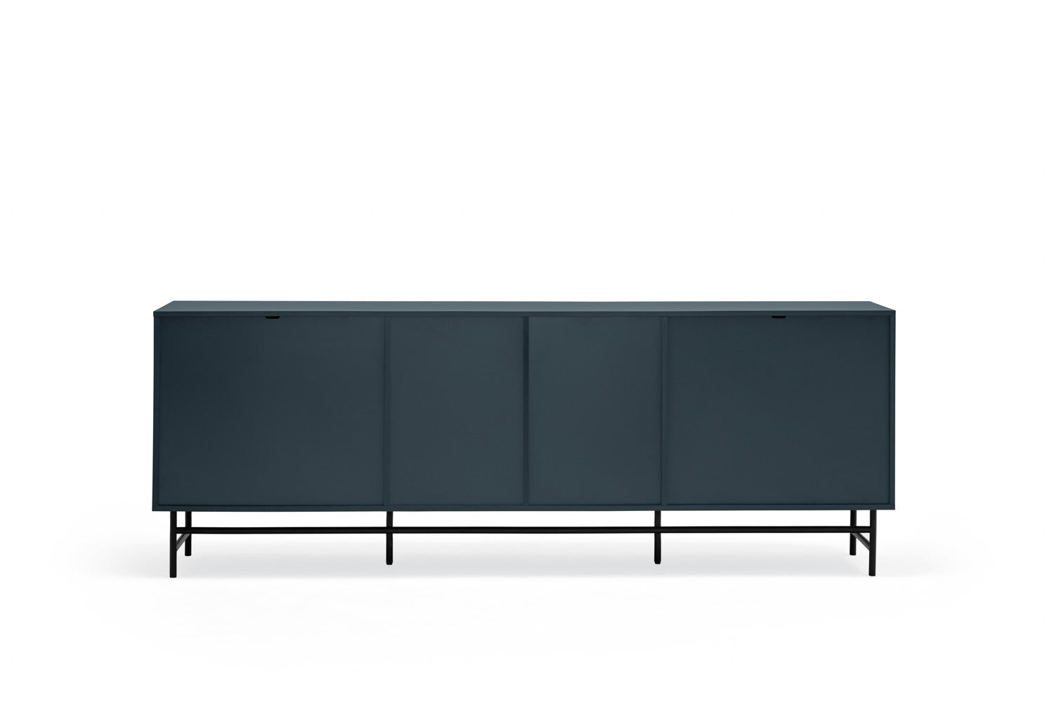 Buffet 8 tiroirs 2 portes 212x47 cm Punto de Teulat bleu