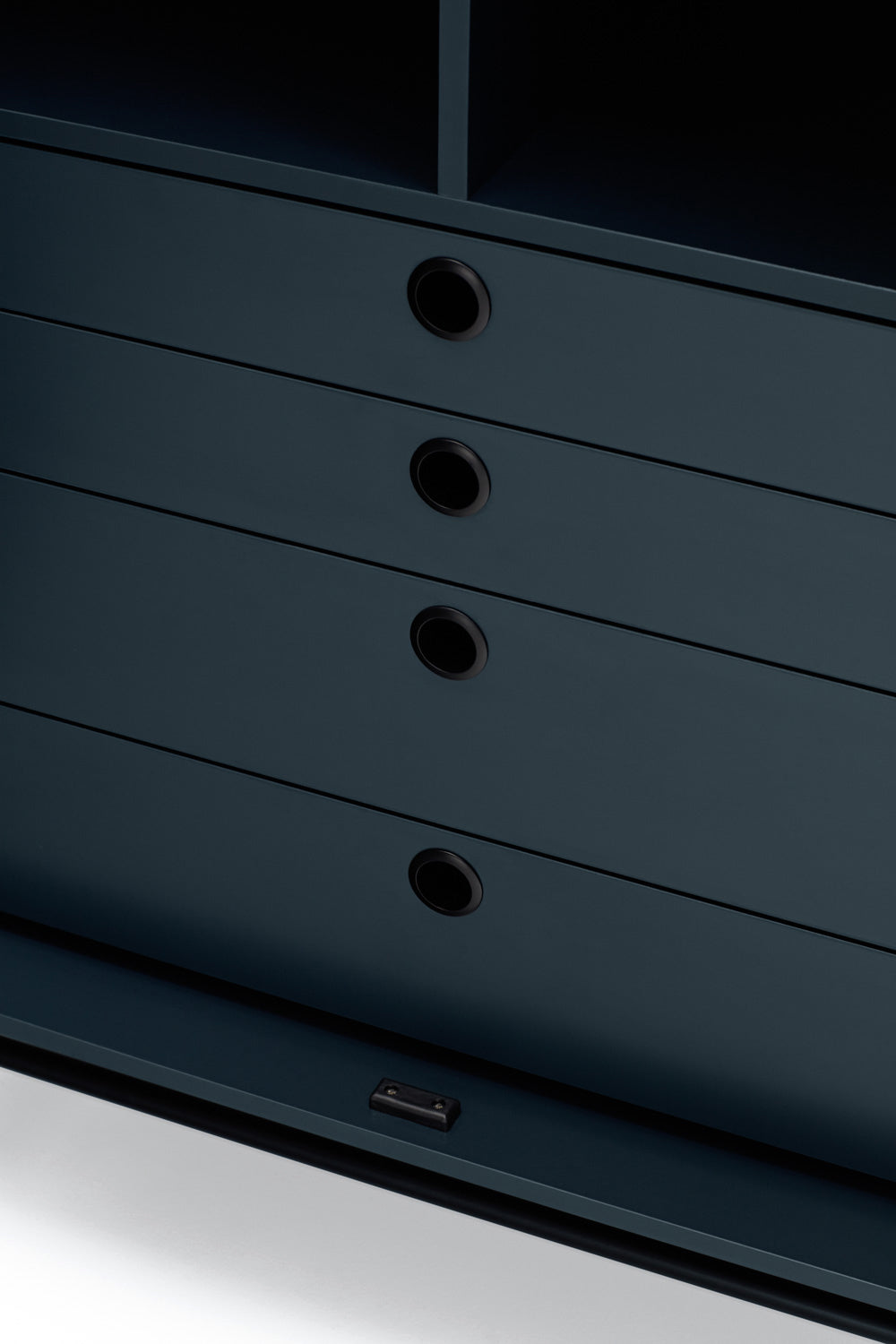 Buffet 2 portes 93x130 cm Punto de Teulat bleue