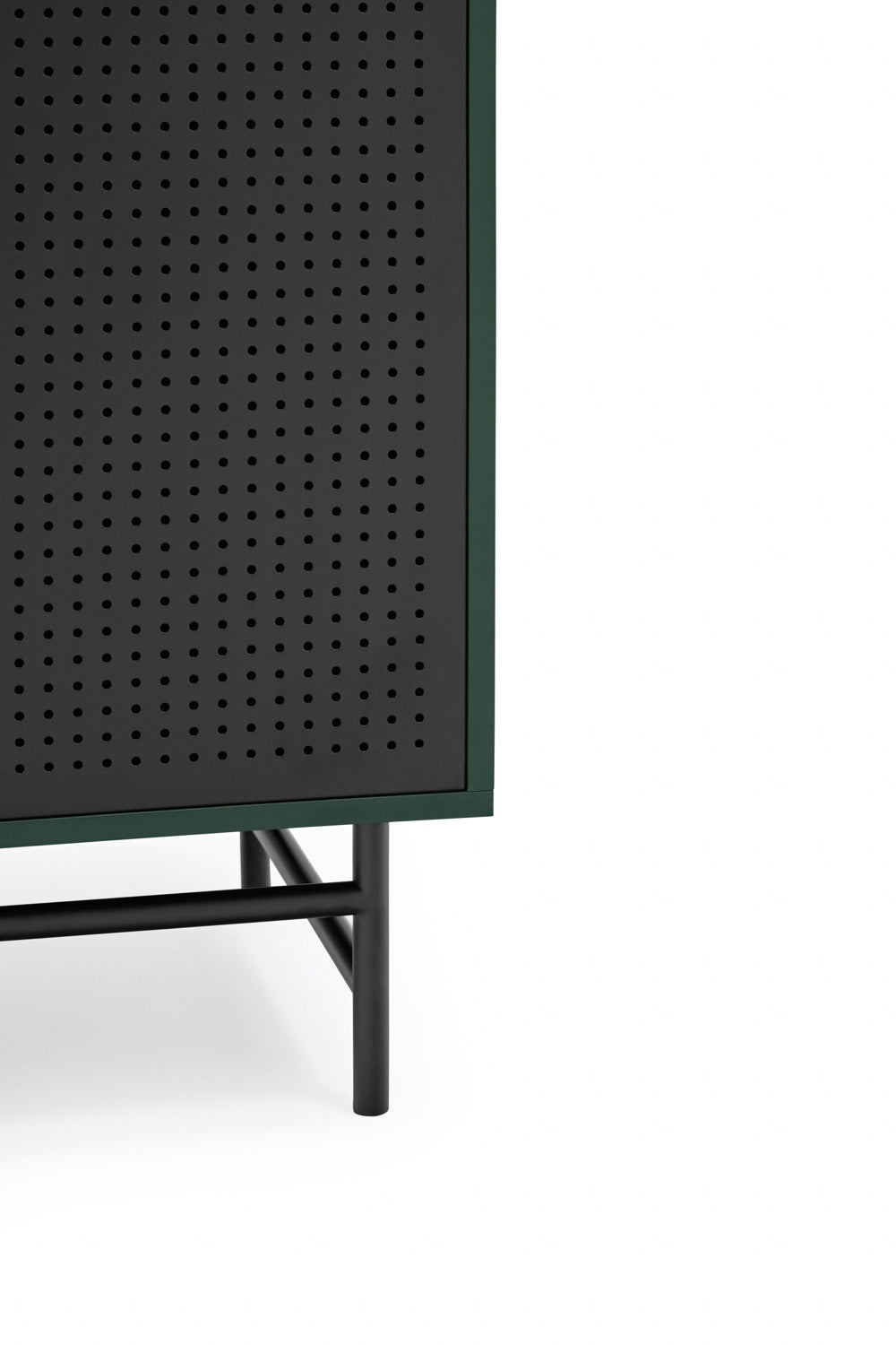 Buffet 2 portes 93x130 cm Punto de Teulat vert