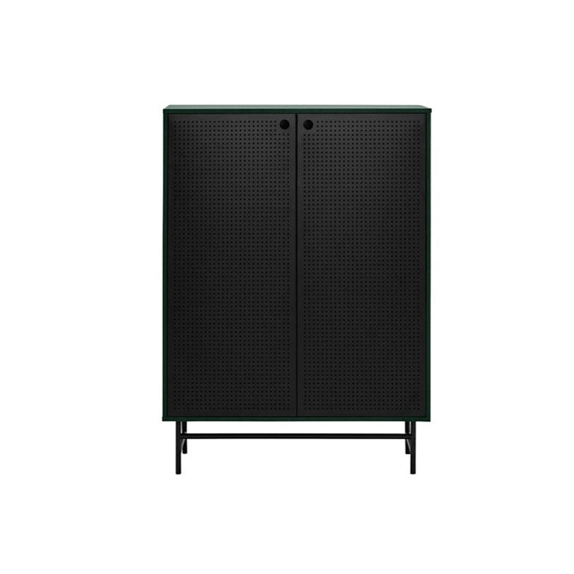 Buffet 2 portes 93x130 cm Punto de Teulat vert