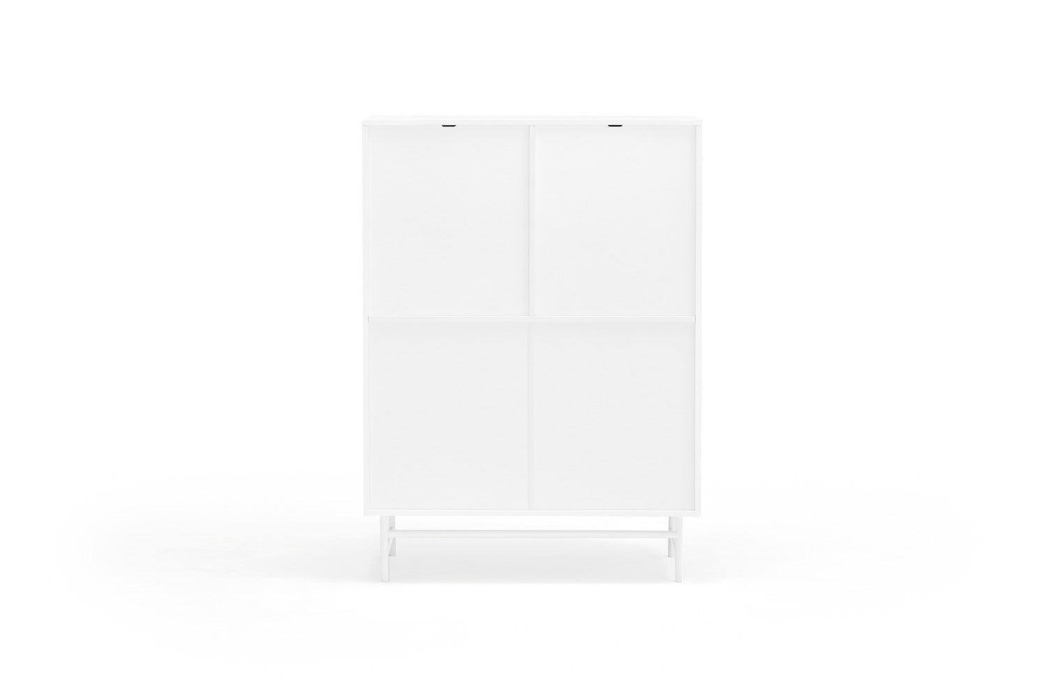 Buffet 2 portes 93x130 cm Punto de Teulat blanc