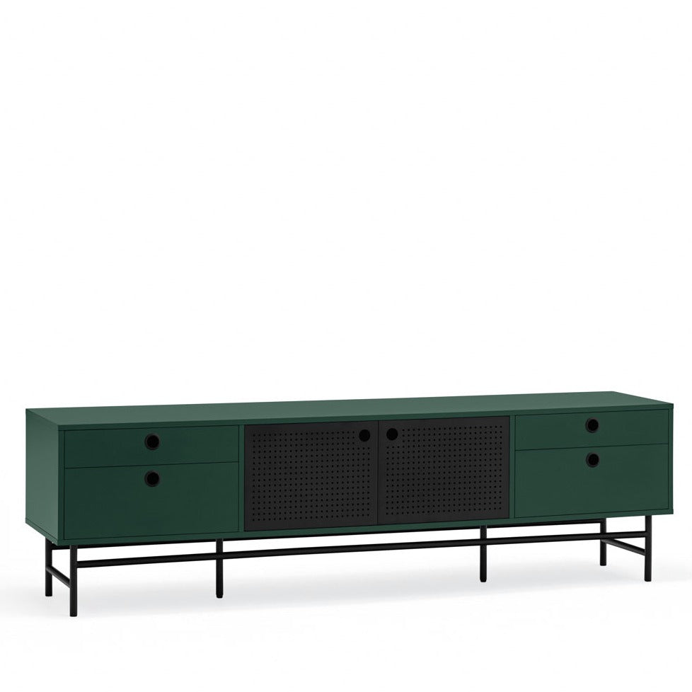 Meuble TV 180x40 cm Punto de Teulat vert