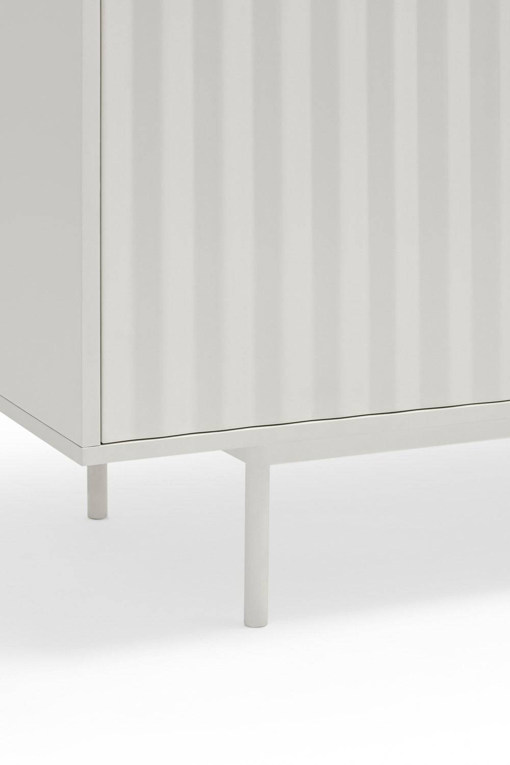 Buffet 4 portes 212x47 cm Sierra de Teulat blanc