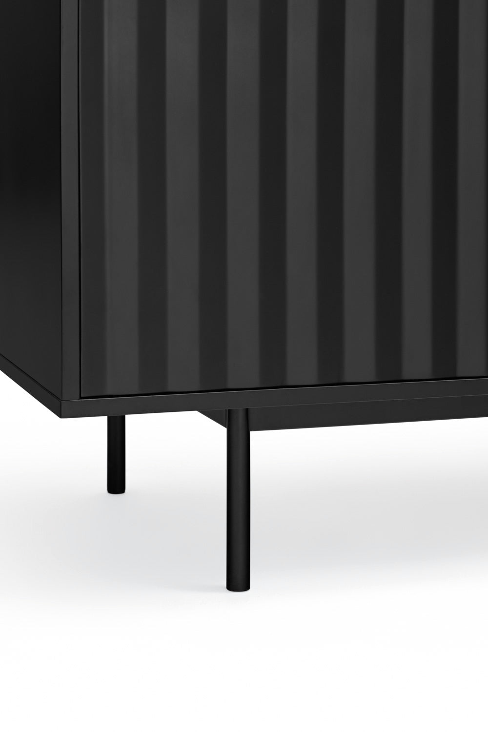 Buffet 4 portes 212x47 cm Sierra de Teulat noir