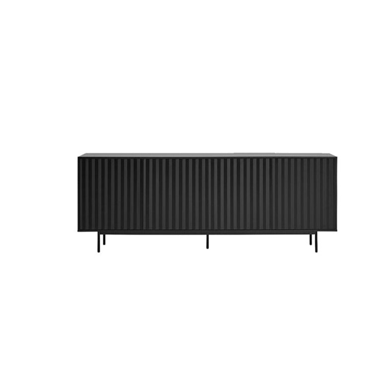 Buffet 4 portes 212x47 cm Sierra de Teulat noir