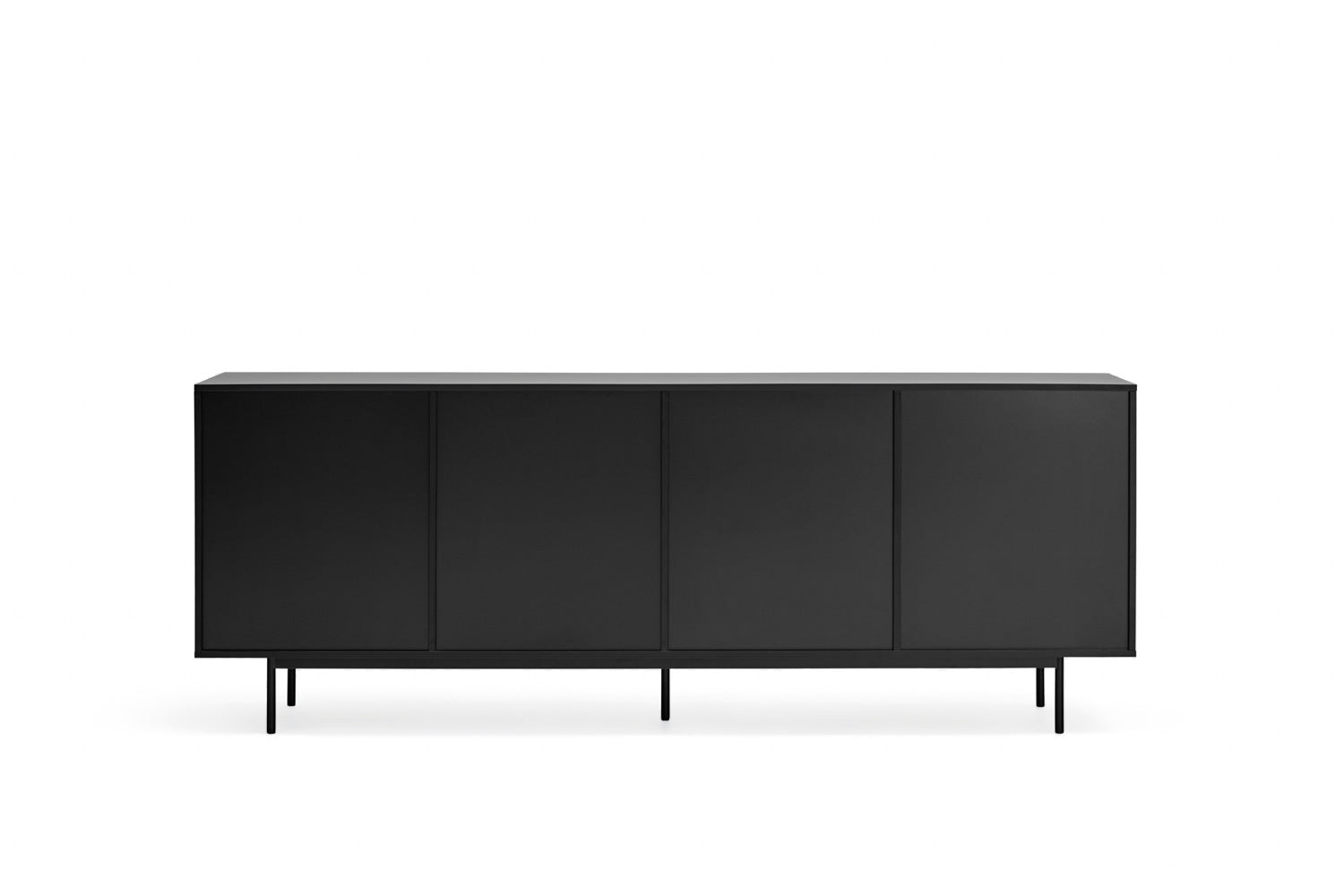 Buffet 4 portes 212x47 cm Sierra de Teulat noir