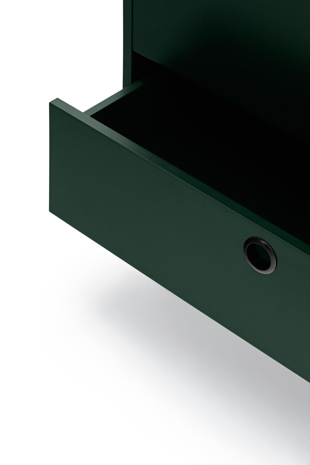 Buffet 4 tiroirs 2 portes 150x47 cm Punto de Teulat vert