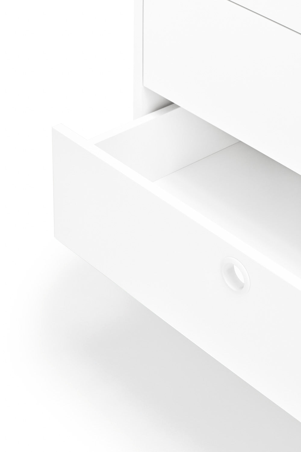 Buffet 4 tiroirs 2 portes 150x47 cm Punto de Teulat blanc