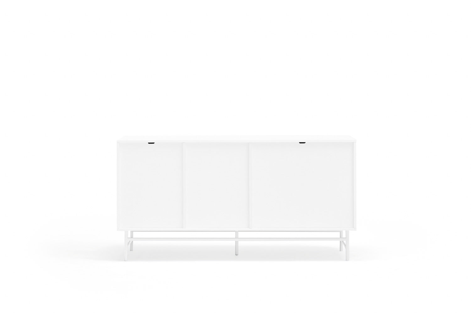 Buffet 4 tiroirs 2 portes 150x47 cm Punto de Teulat blanc