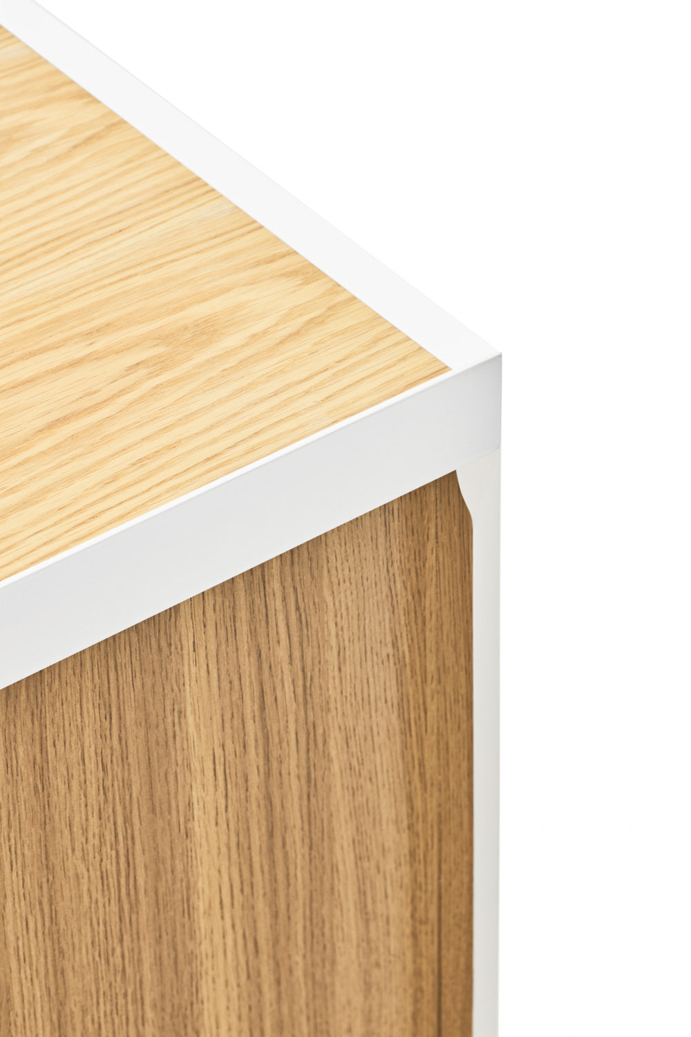 Buffet 3 portes 110x40 cm Arista de Teulat blanc