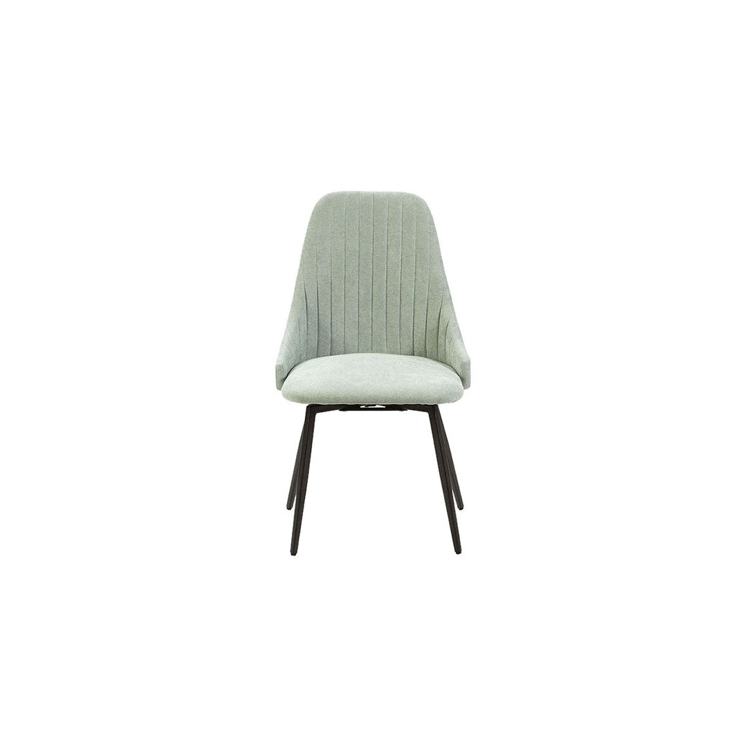 Lot de 2 chaises Tella pivotantes turquoise