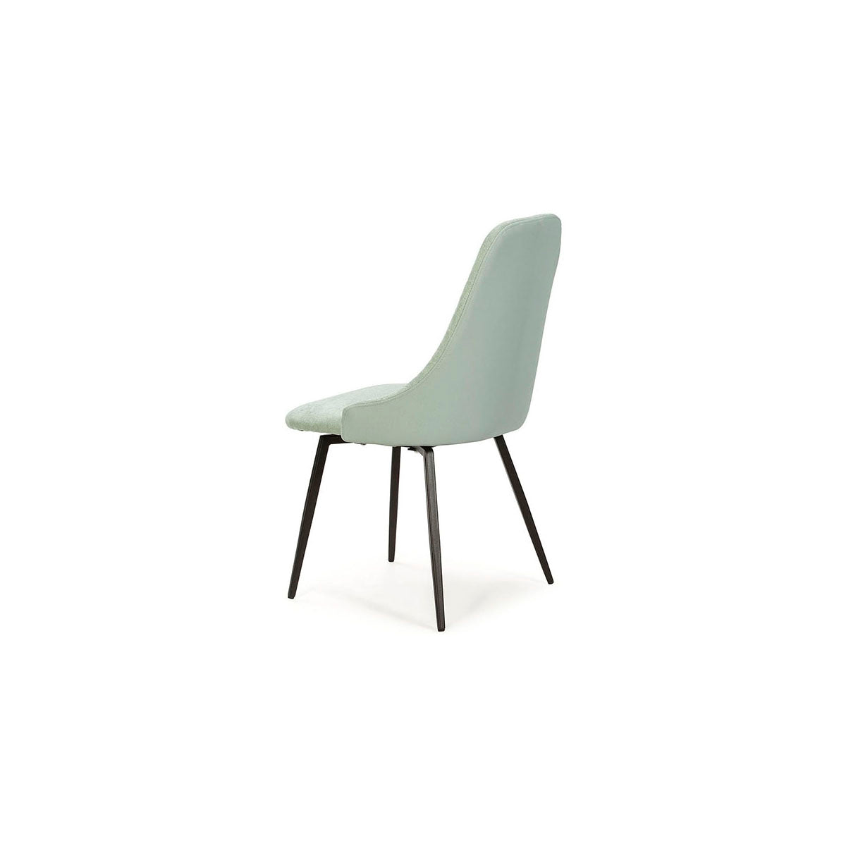 Lot de 2 chaises Tella pivotantes turquoise
