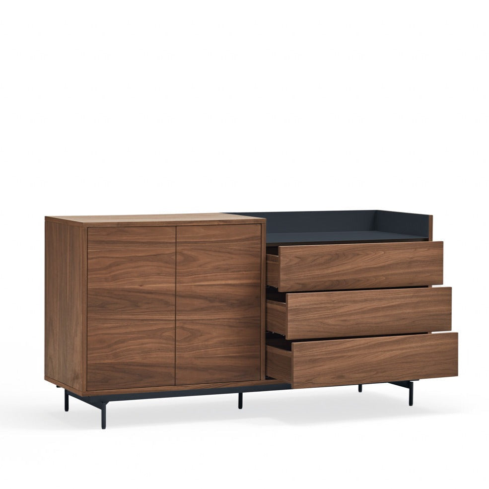 Buffet 3 tiroirs 2 portes 150x45 cm Valley de Teulat 150x45 cm