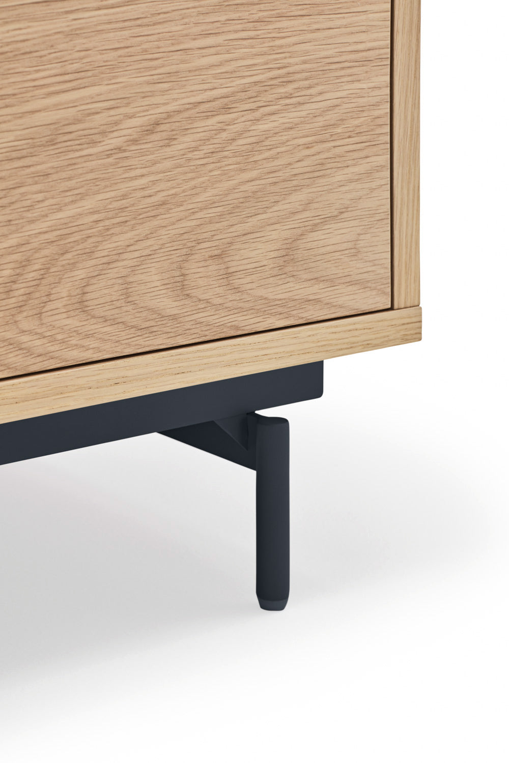 Meuble TV 180x40 cm Valley de Teulat chêne/bleu