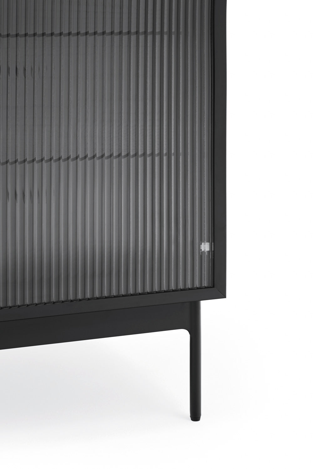 Buffet 4 portes 180x45 cm Blur de Teulat noir
