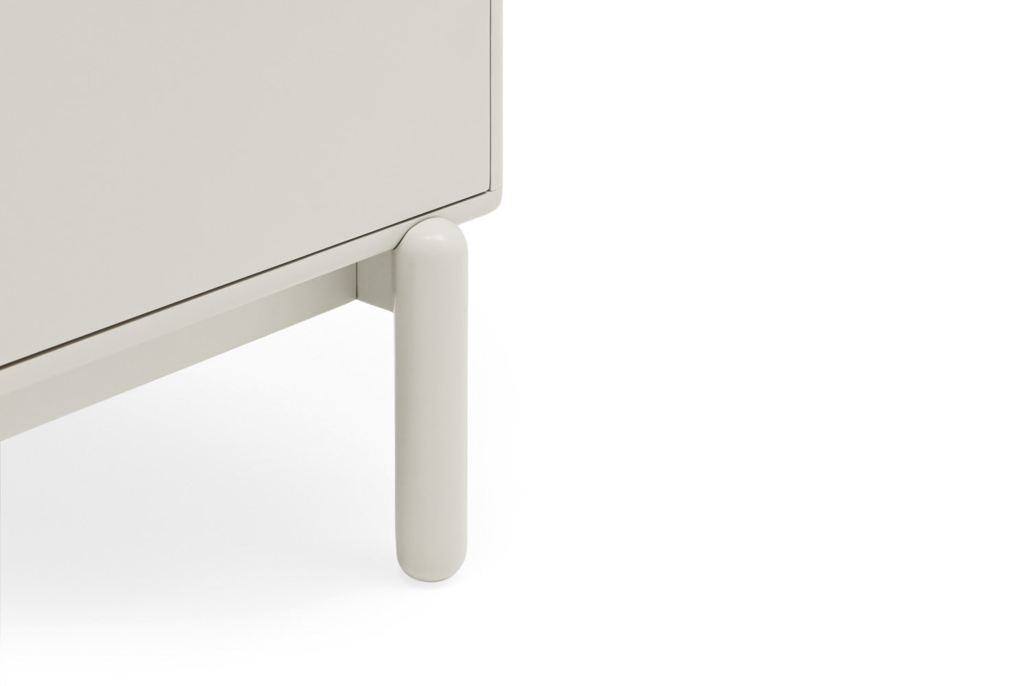 Buffet 6 tiroirs 1 porte 180x40 cm Corvo de Teulat crème