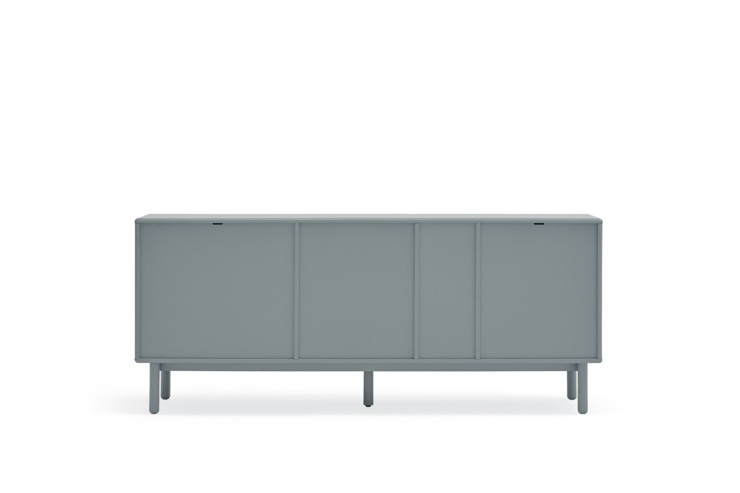 Buffet 6 tiroirs 1 porte 180x40 cm Corvo de Teulat gris perle