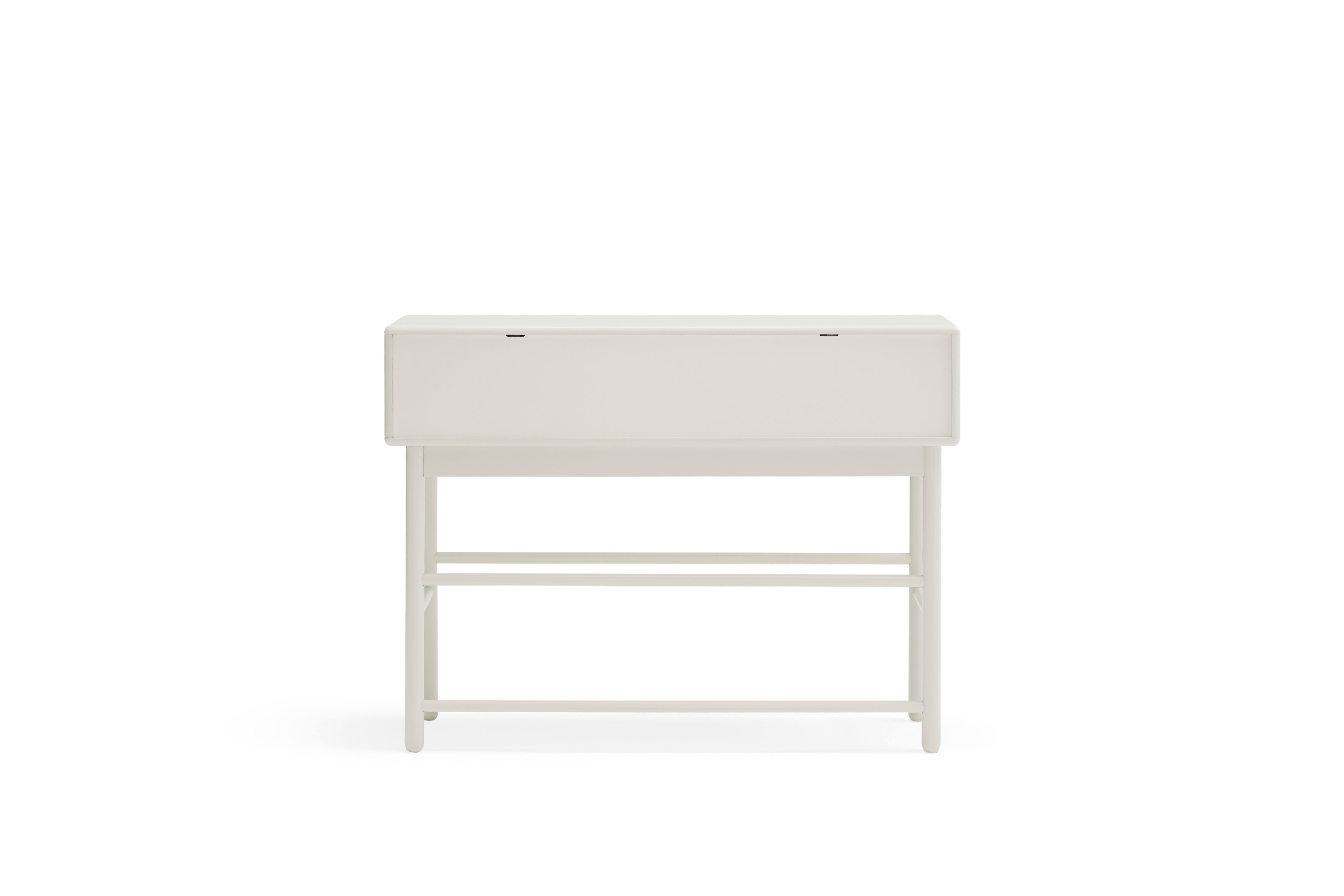 Console 2 tiroirs 120x35 cm Corvo de Teulat crème