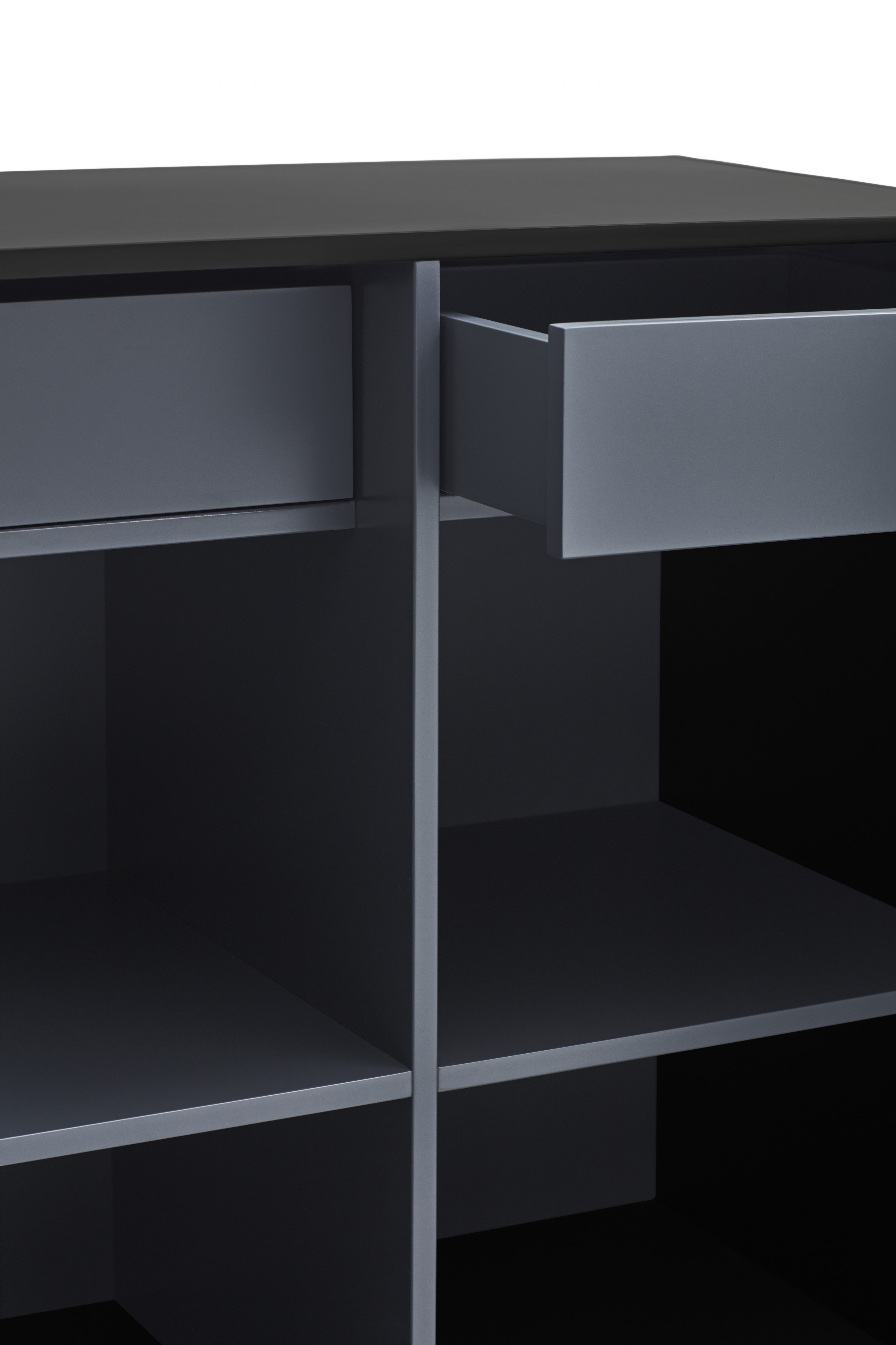 Buffet 2 portes 91x120 cm Doric de Teulat noir