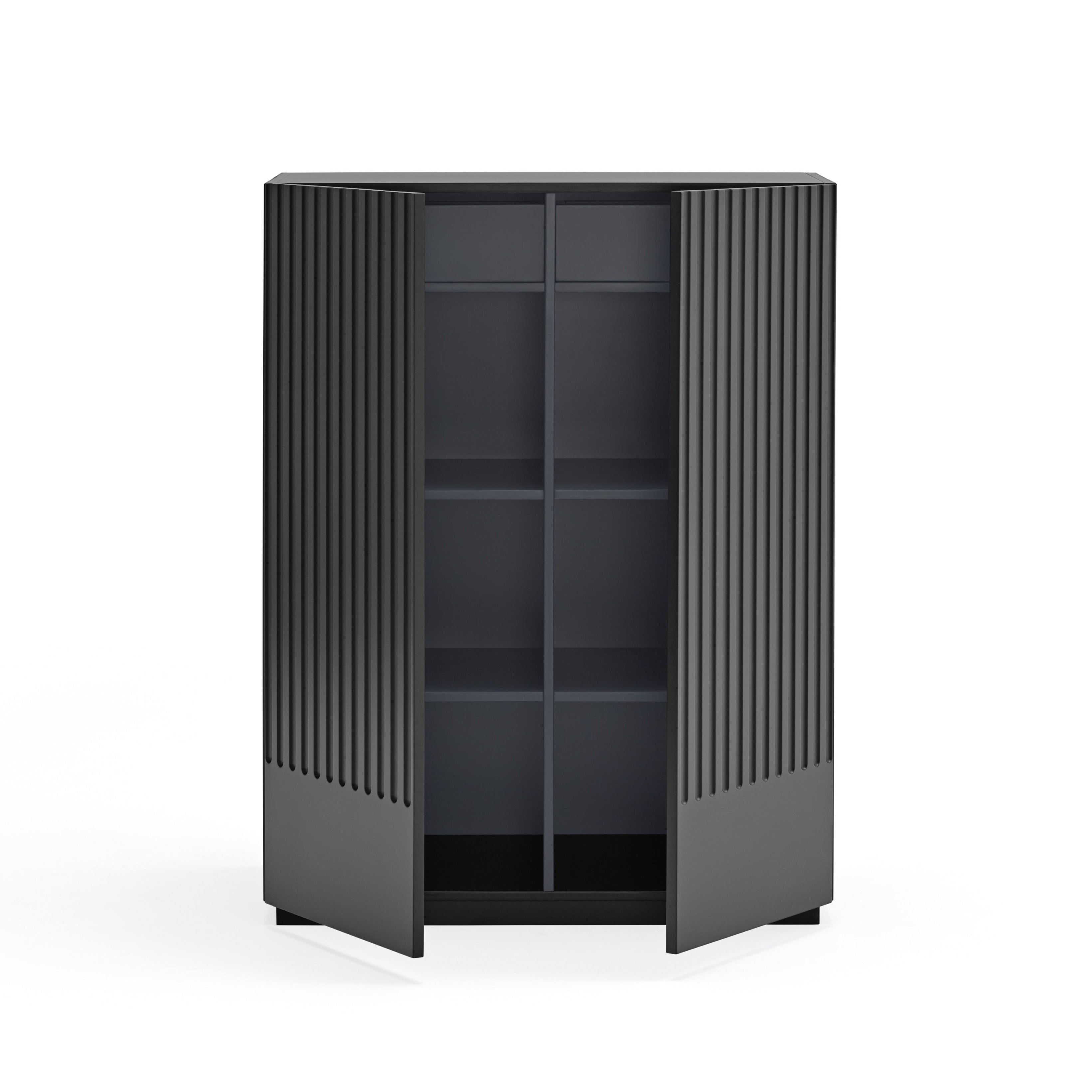 Buffet 2 portes 91x120 cm Doric de Teulat noir