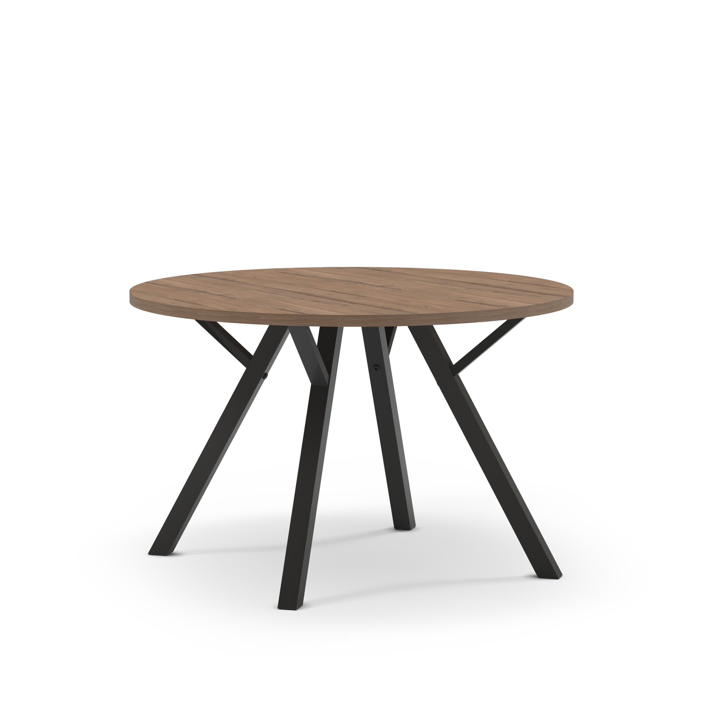 Tavolo rotondo per 4 persone Atlantide 120x77 cm