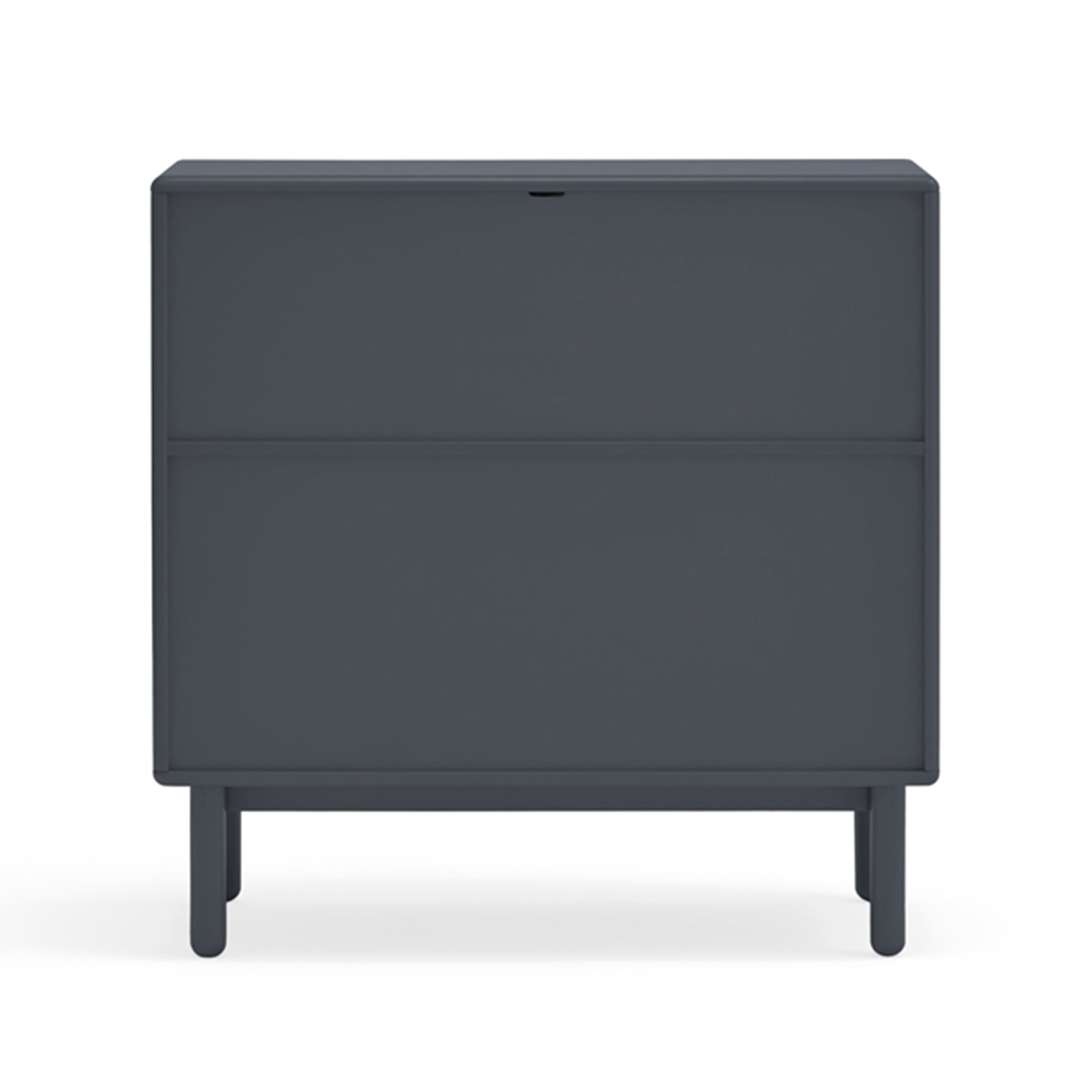 Commode 4 tiroirs 90x40 cm Corvo de Teulat gris anthracite