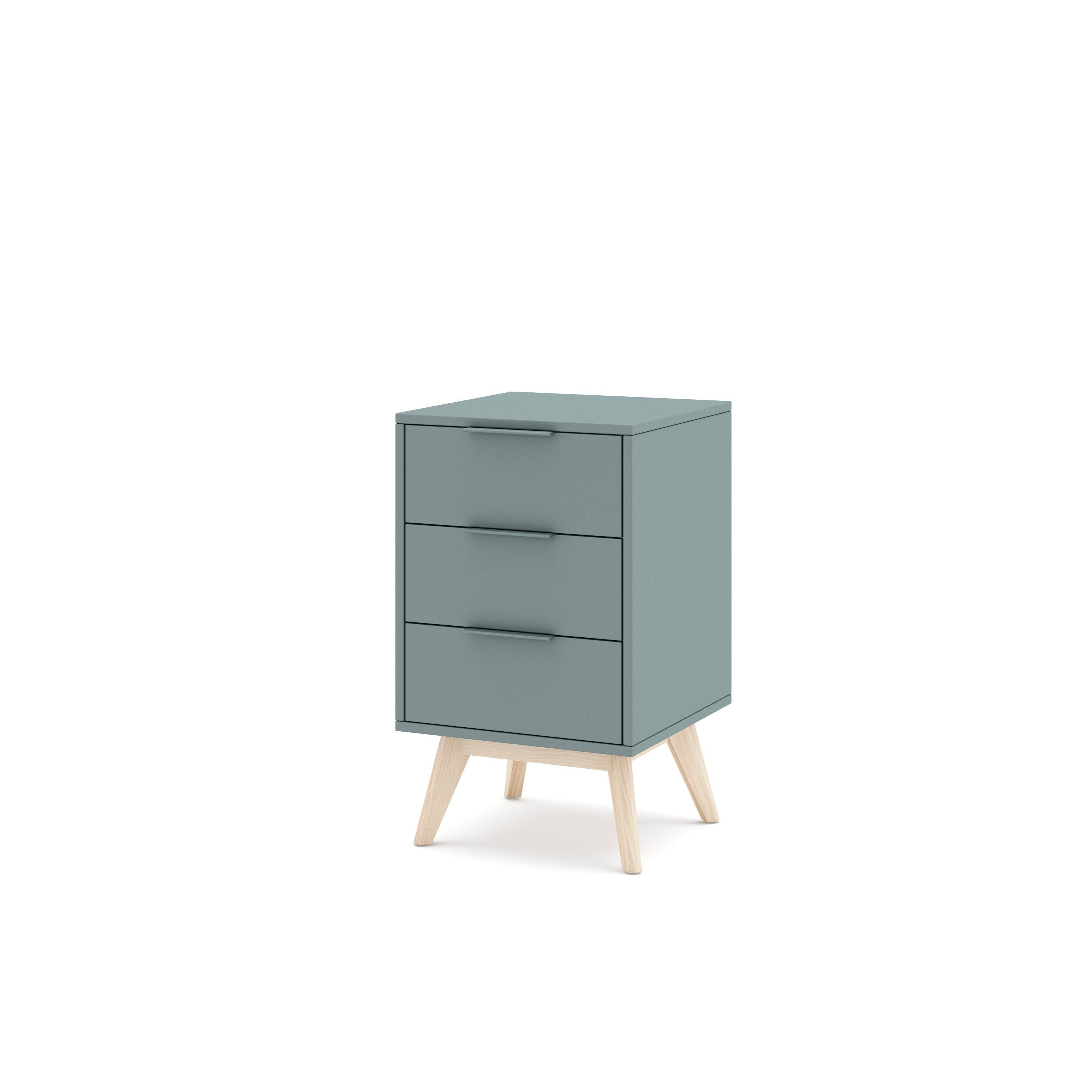 Comodino con 3 cassetti Aurora 40x66 cm