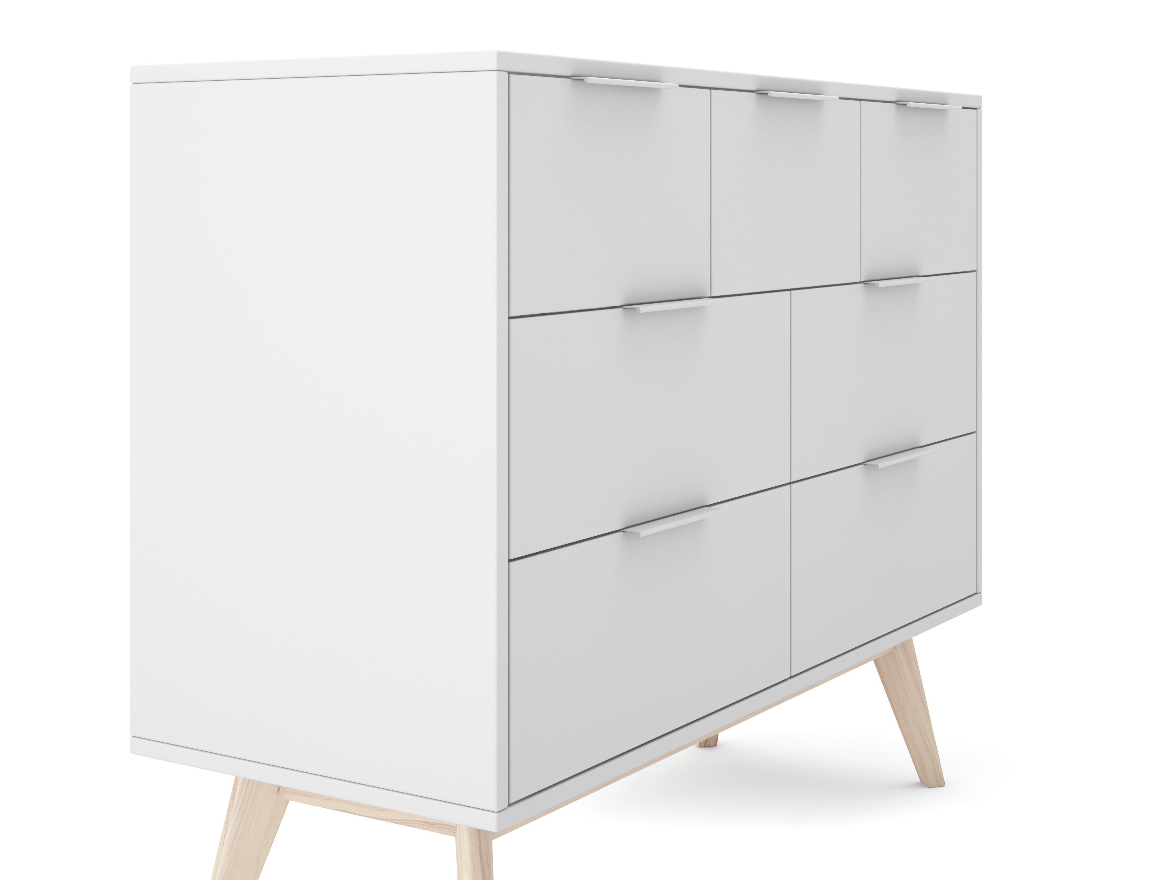 Cassettiera a 7 cassetti Aurora 120x83 cm