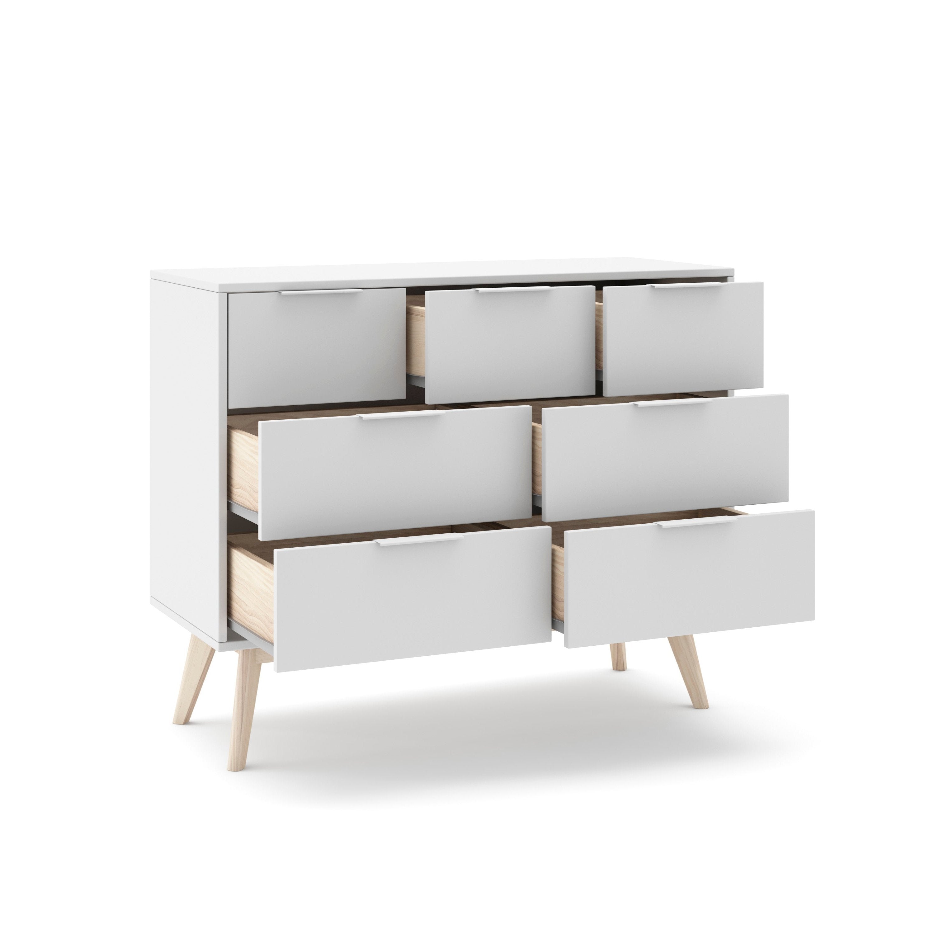 Cassettiera a 7 cassetti Aurora 120x83 cm