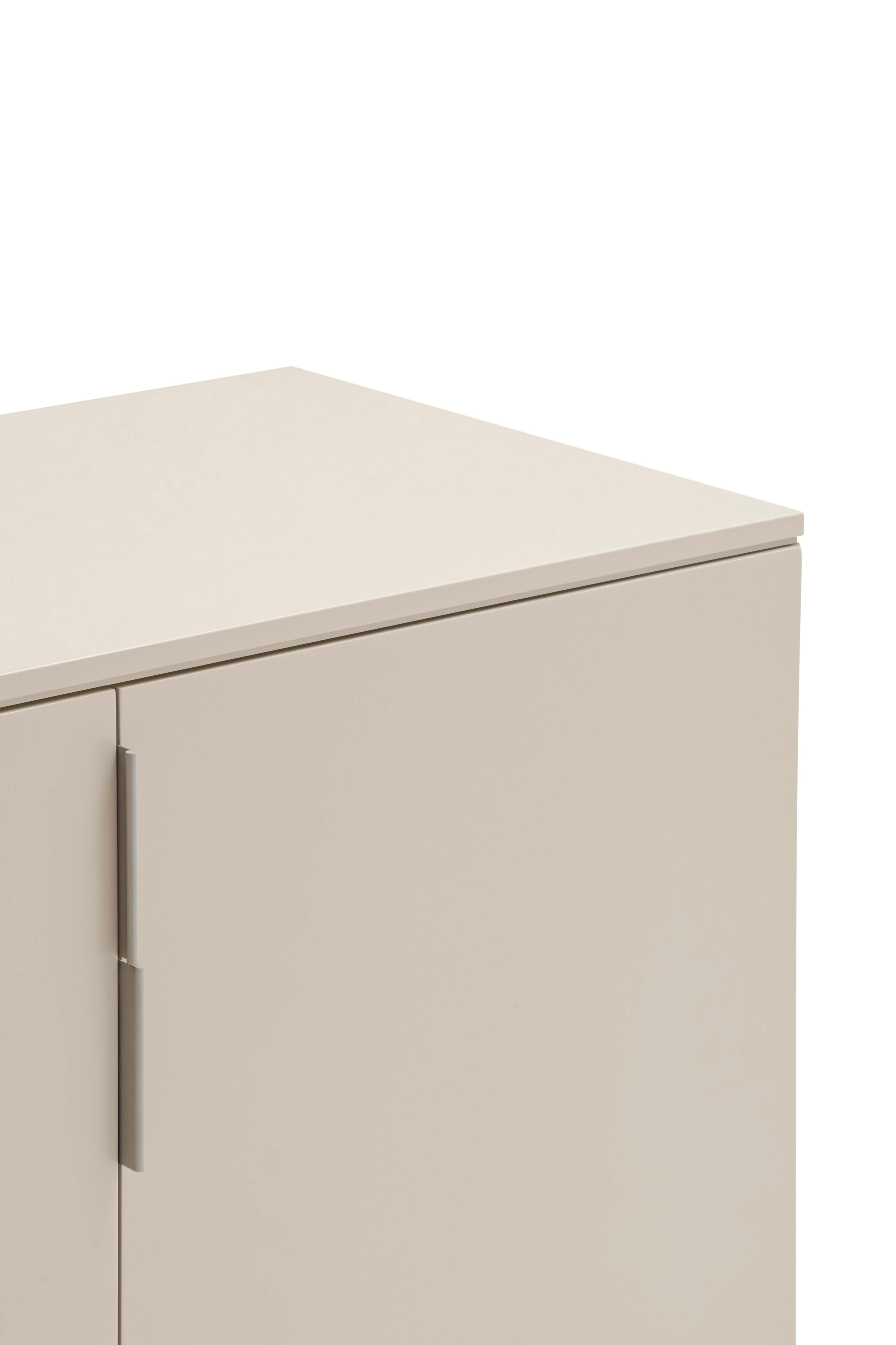 Buffet 2 portes 110x45 cm Totem laqué sable