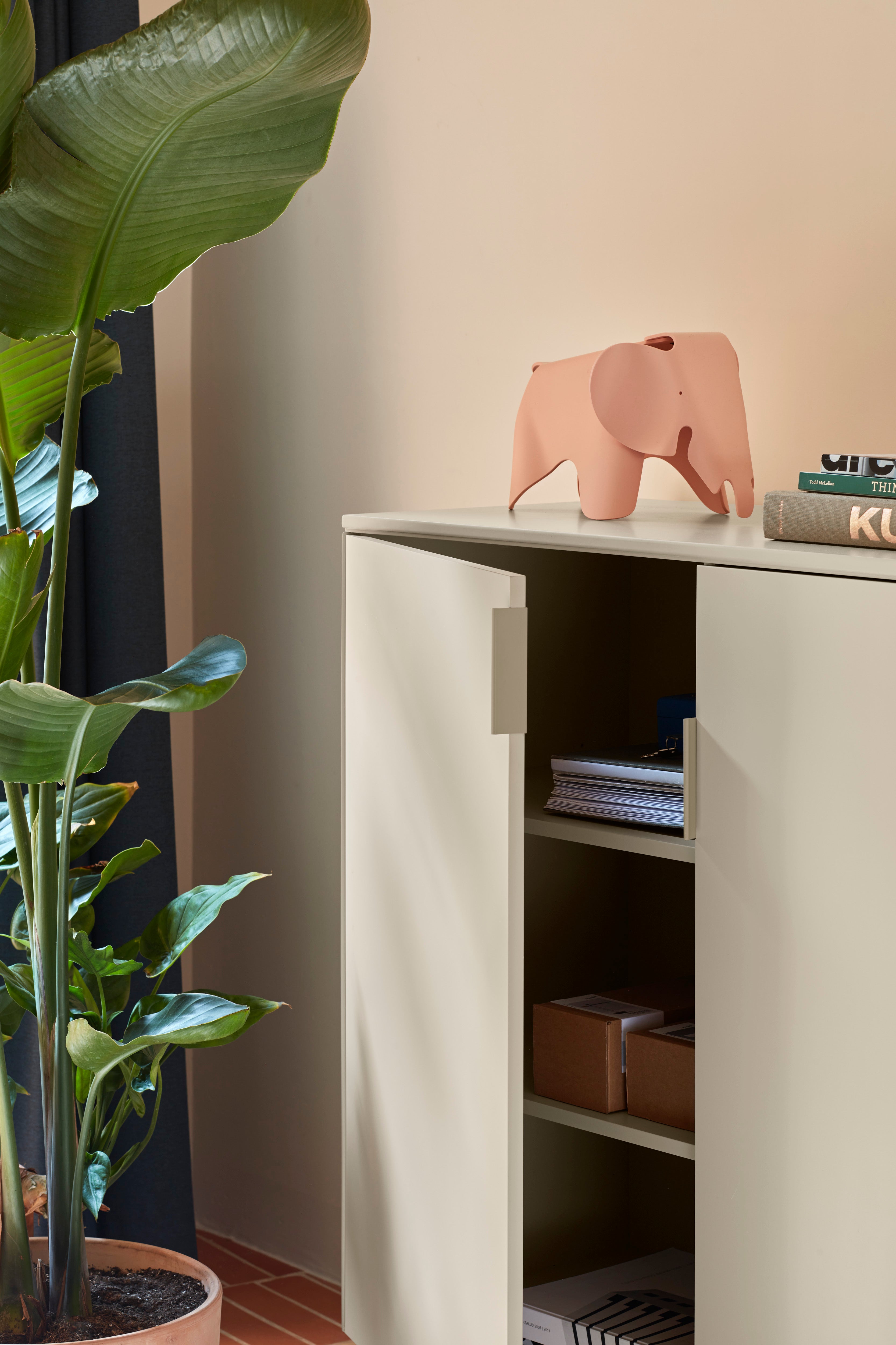 Buffet 2 portes 110x45 cm Totem laqué sable