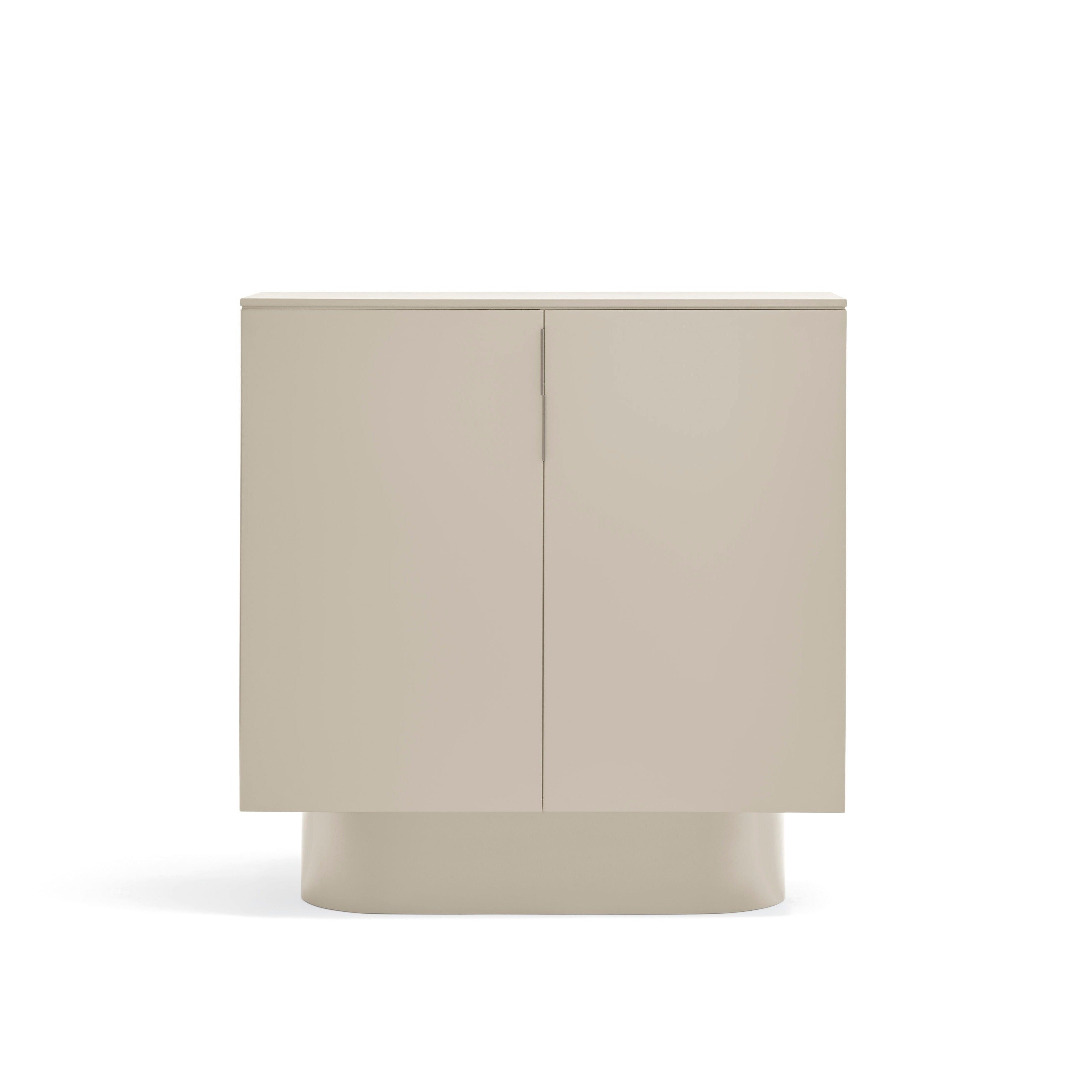 Buffet 2 portes 110x45 cm Totem laqué sable