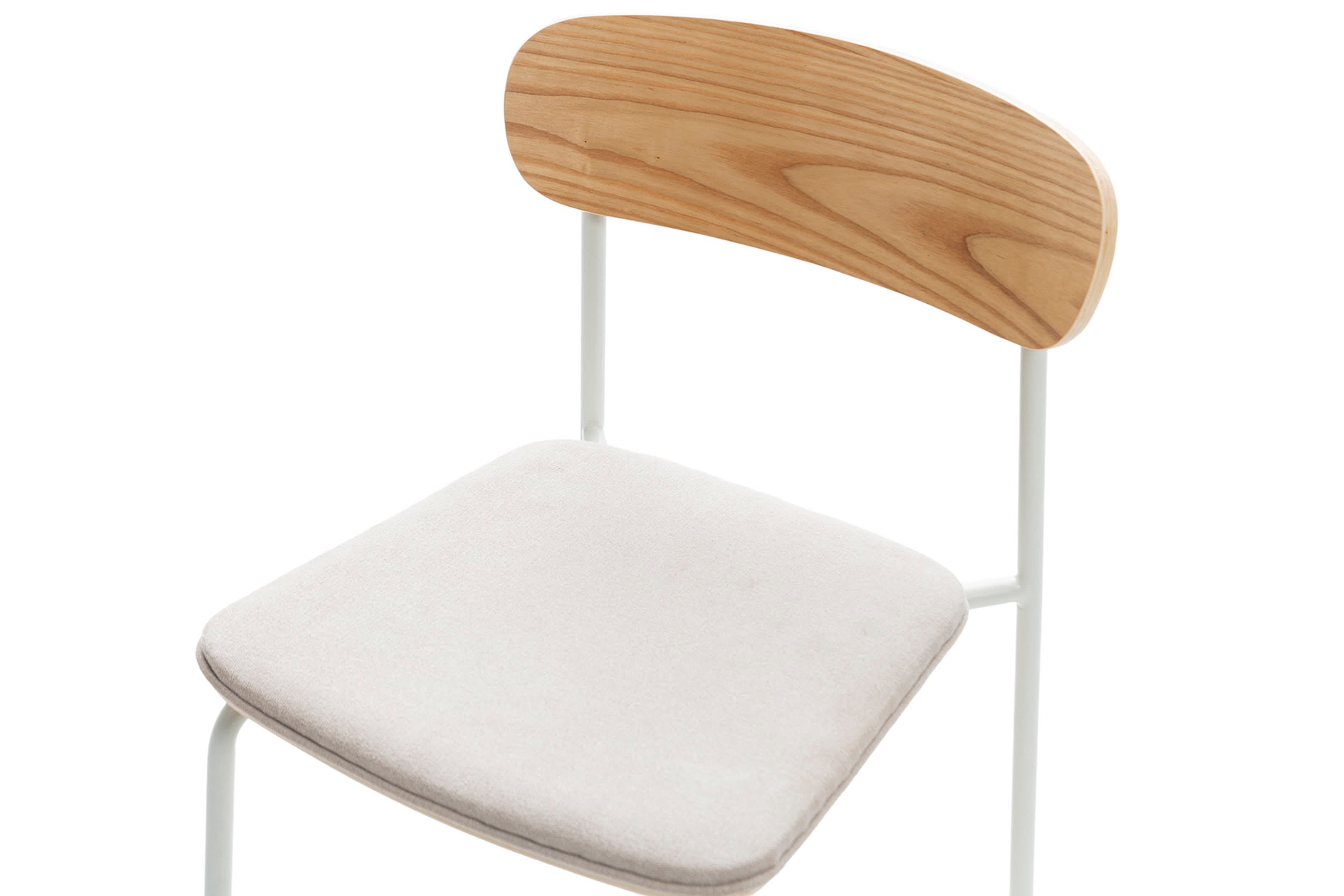 Set di 2 sedie in legno con gambe in metallo Adri 46x52 h78 cm