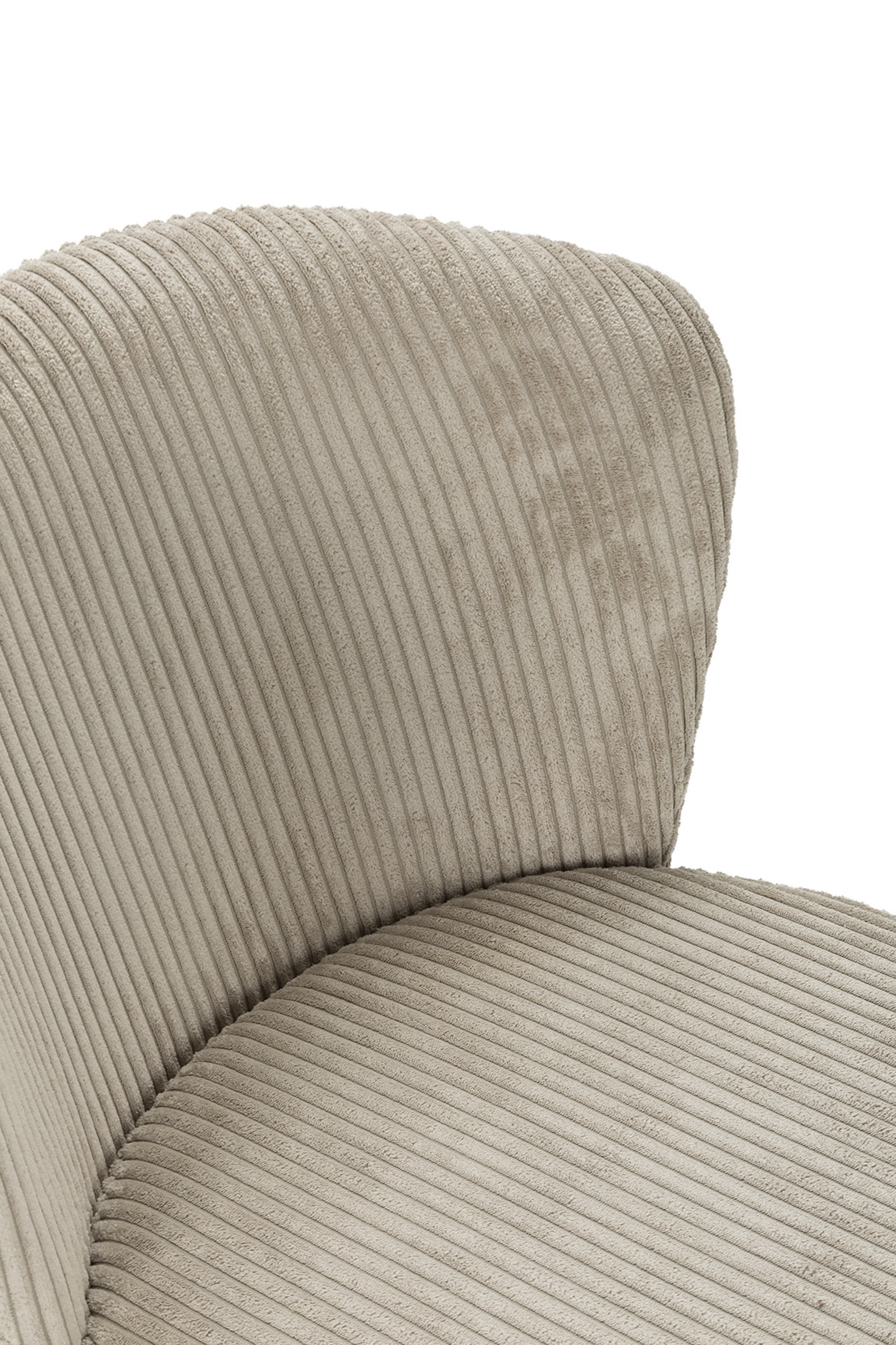 Set di 4 sedie in velluto e gambe in metallo Megan 47x58 cm h78 cm