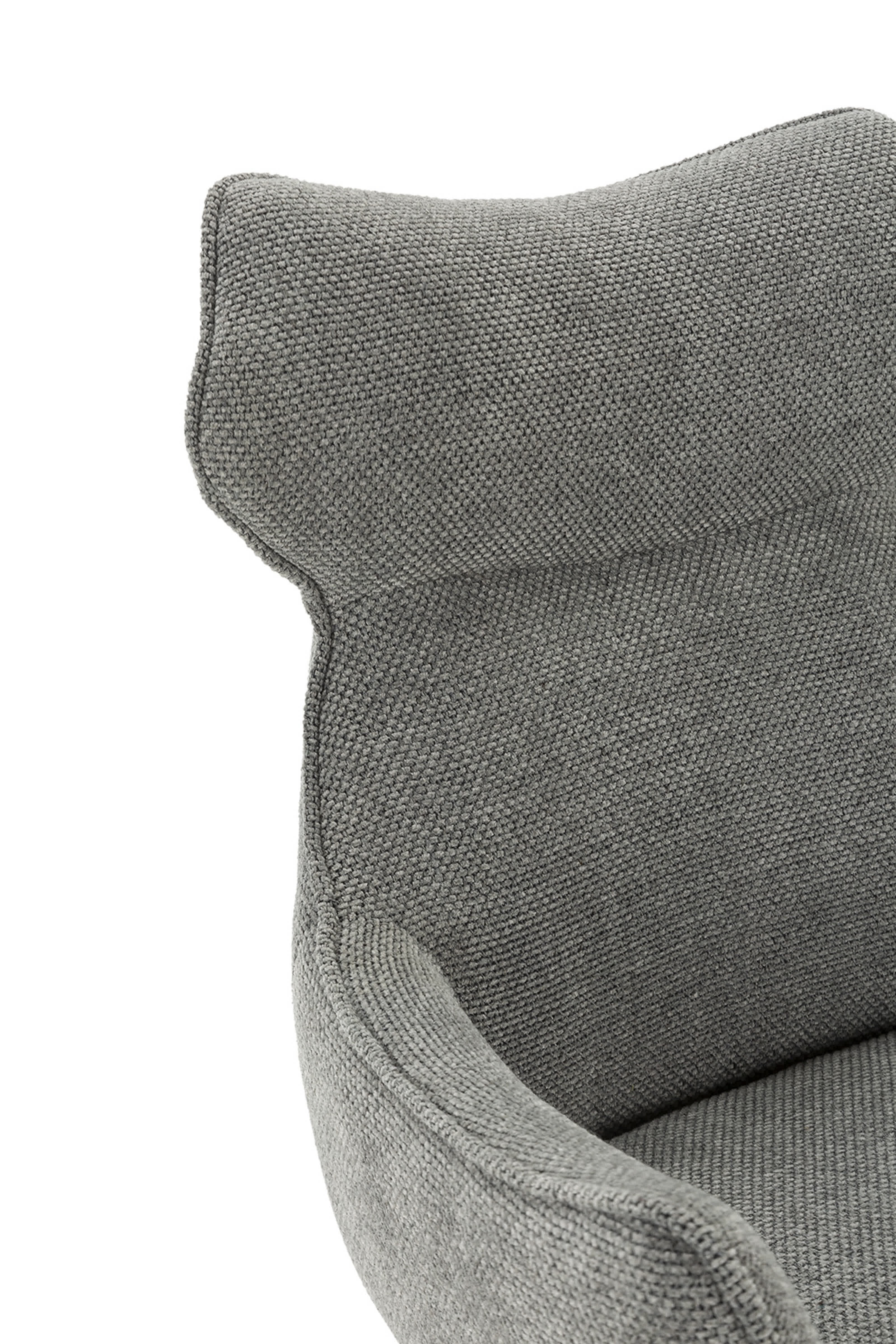 Set di 2 poltrone in velluto a coste con gambe in metallo Diana 60x65 h90 cm