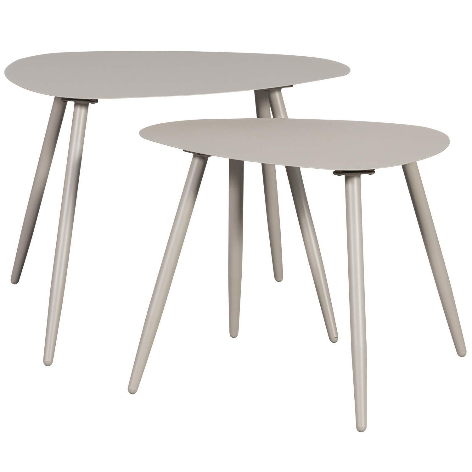 Tavolino da esterno in metallo mist Aivy 45x58cm