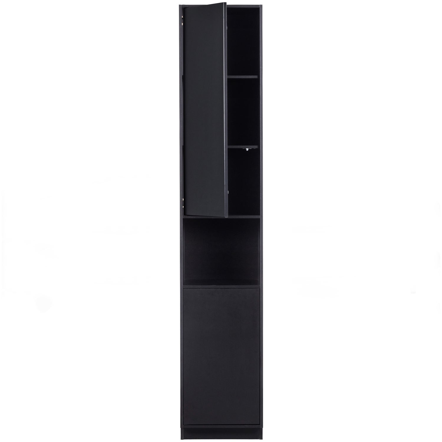 Credenza 2 ante in legno di pino nero Finca 210x40 cm