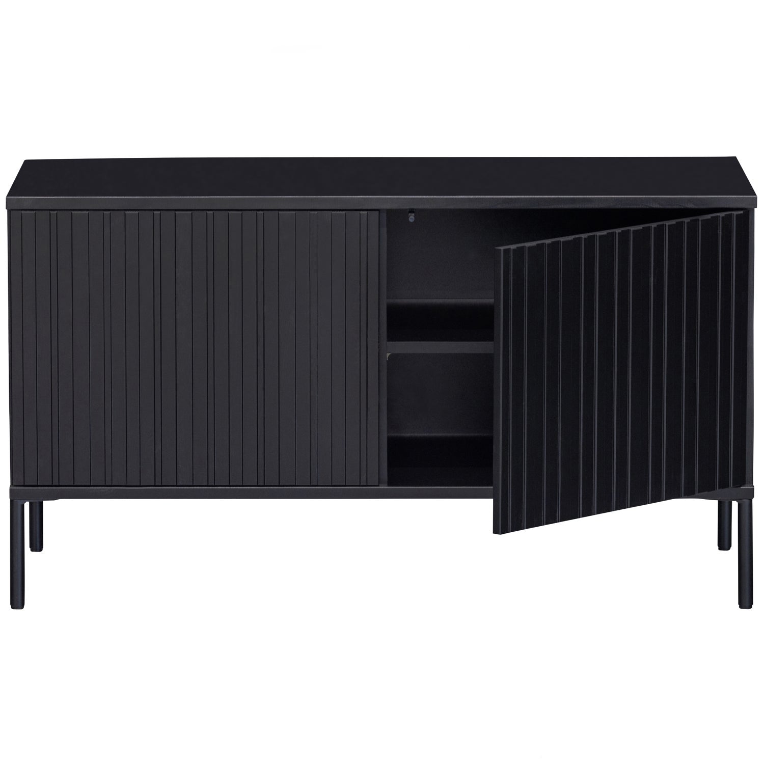 Mobile TV 2 ante in legno di pino New Gravure 56x100 cm