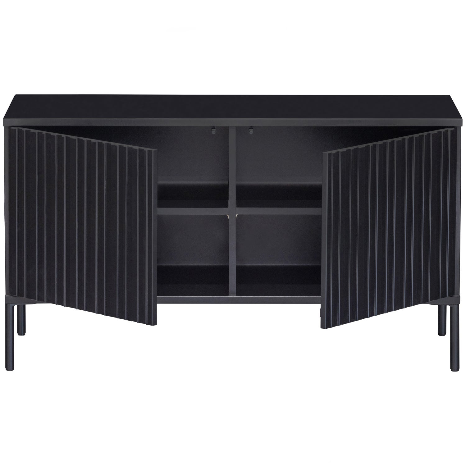 Mobile TV 2 ante in legno di pino New Gravure 56x100 cm