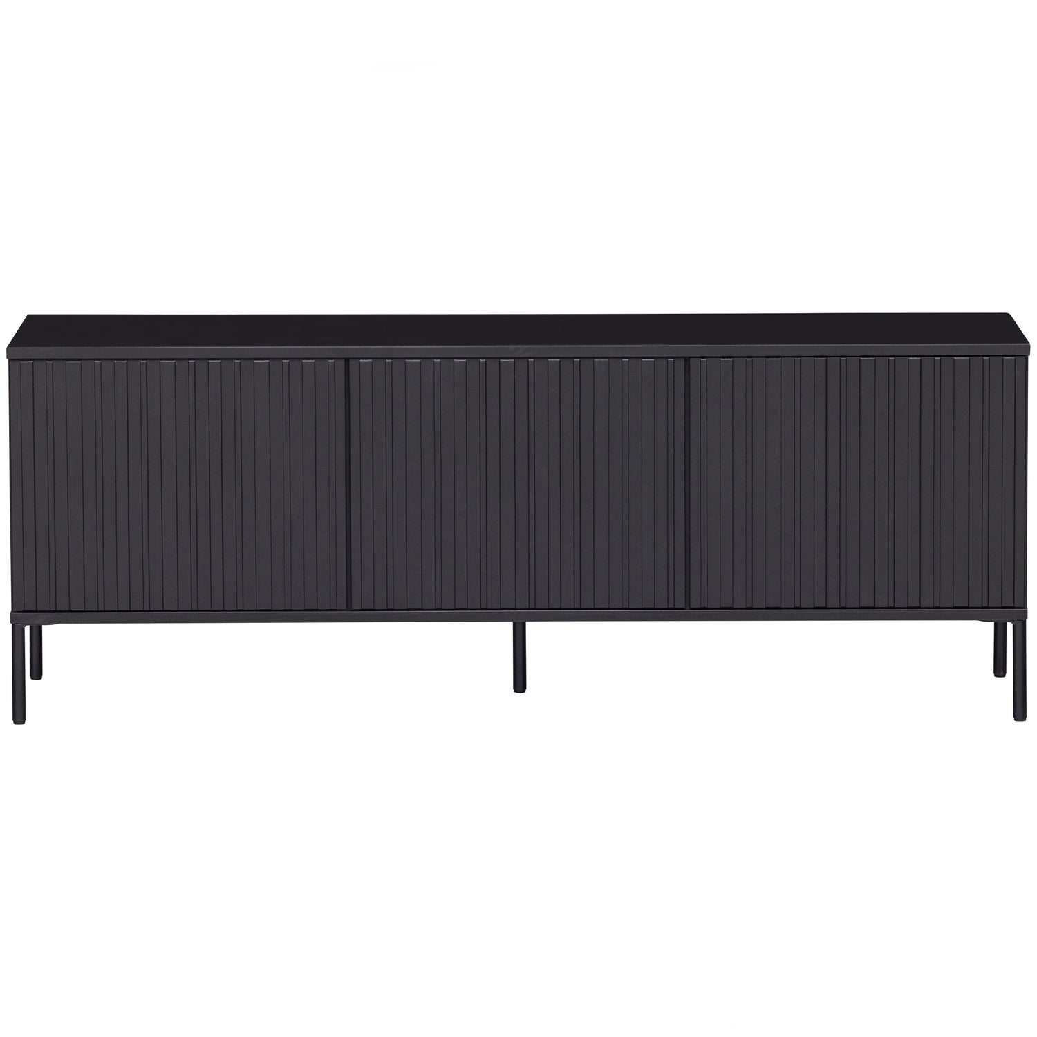 Mobile TV 3 ante in legno di frassino Gravure 56x150 cm