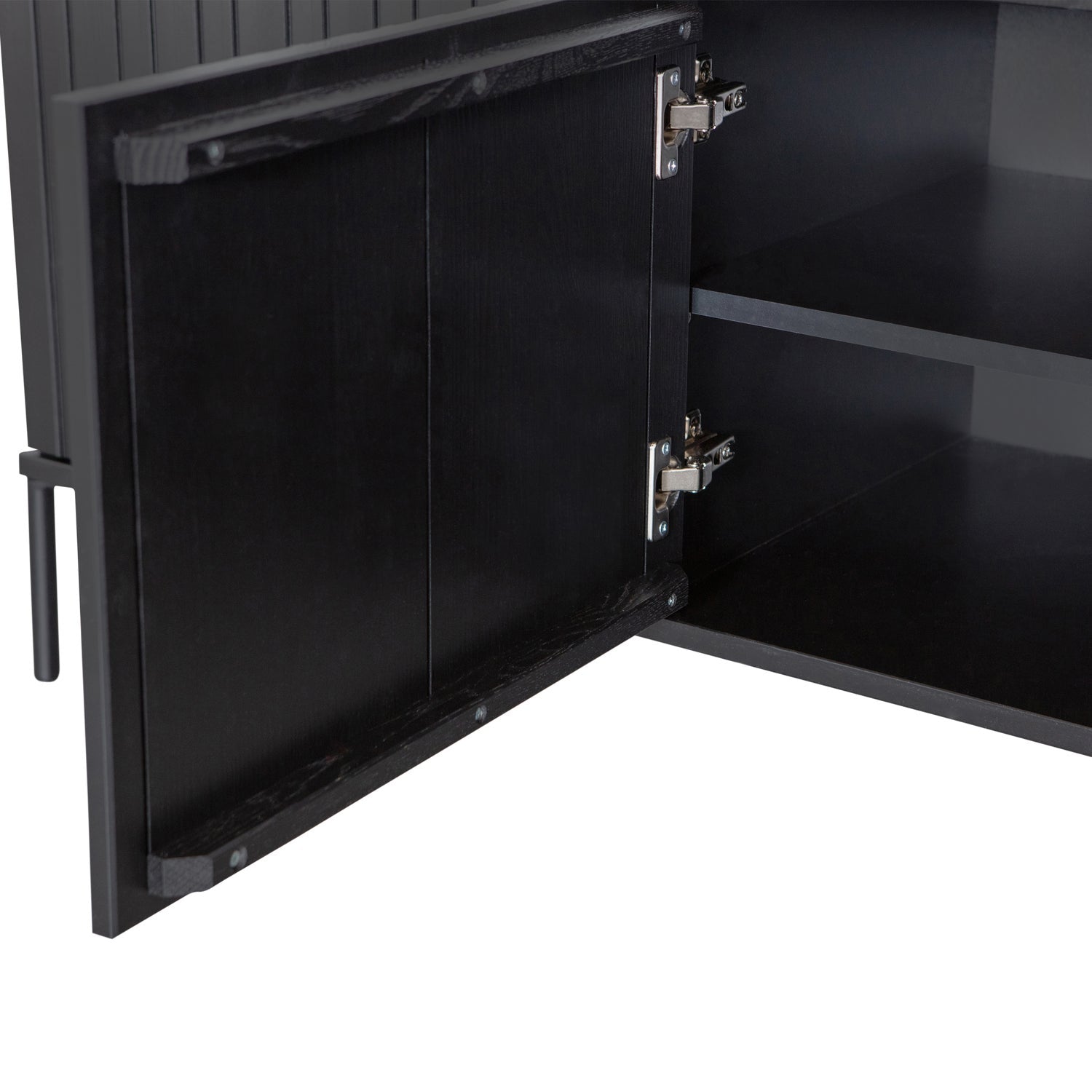 Mobile TV 3 ante in legno di frassino Gravure 56x150 cm