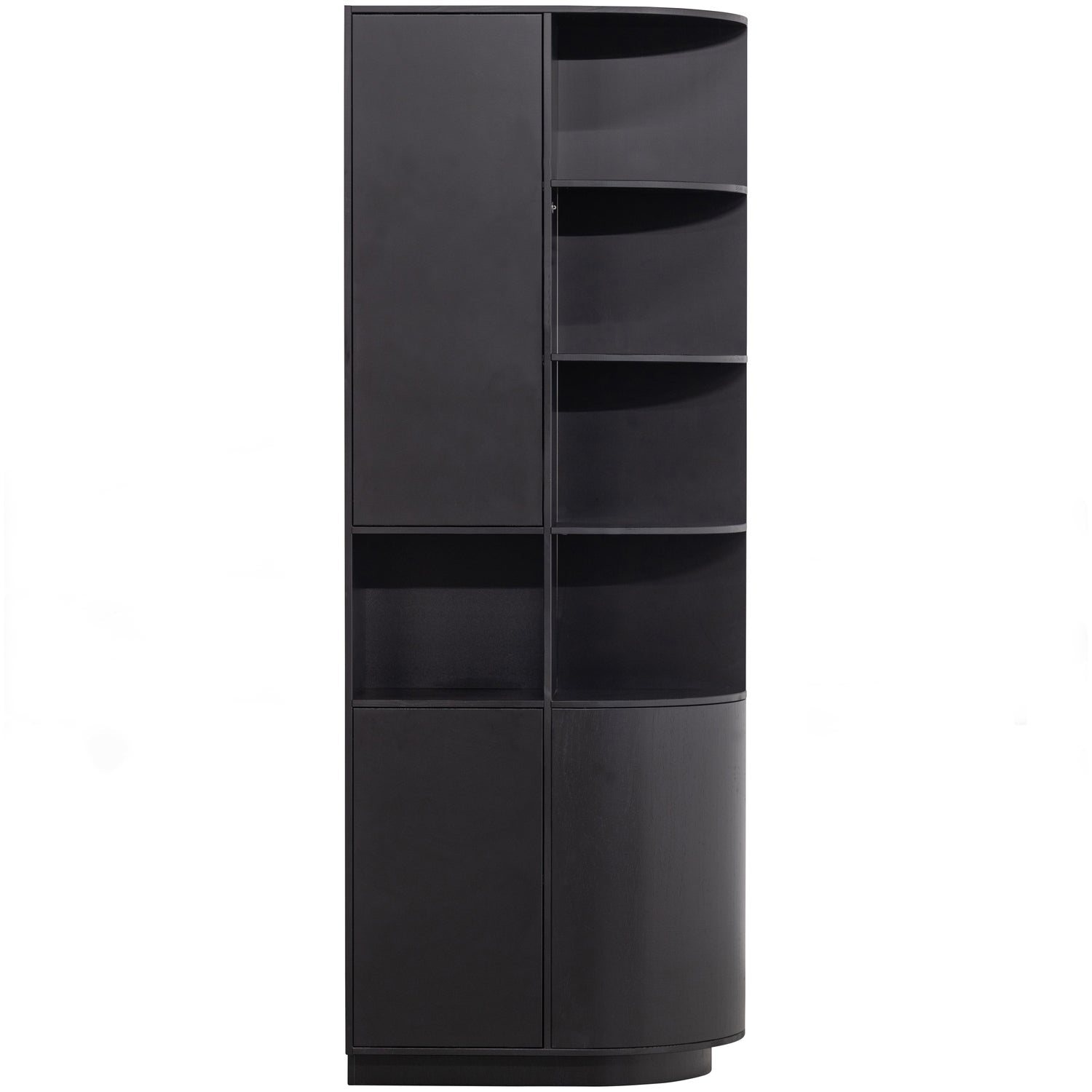 Buffet 2 portes en bois de pin noir Finca 210x78 cm