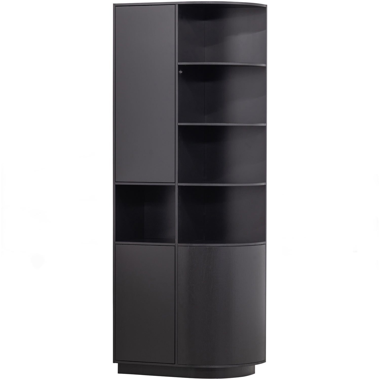 Buffet 2 portes en bois de pin noir Finca 210x78 cm