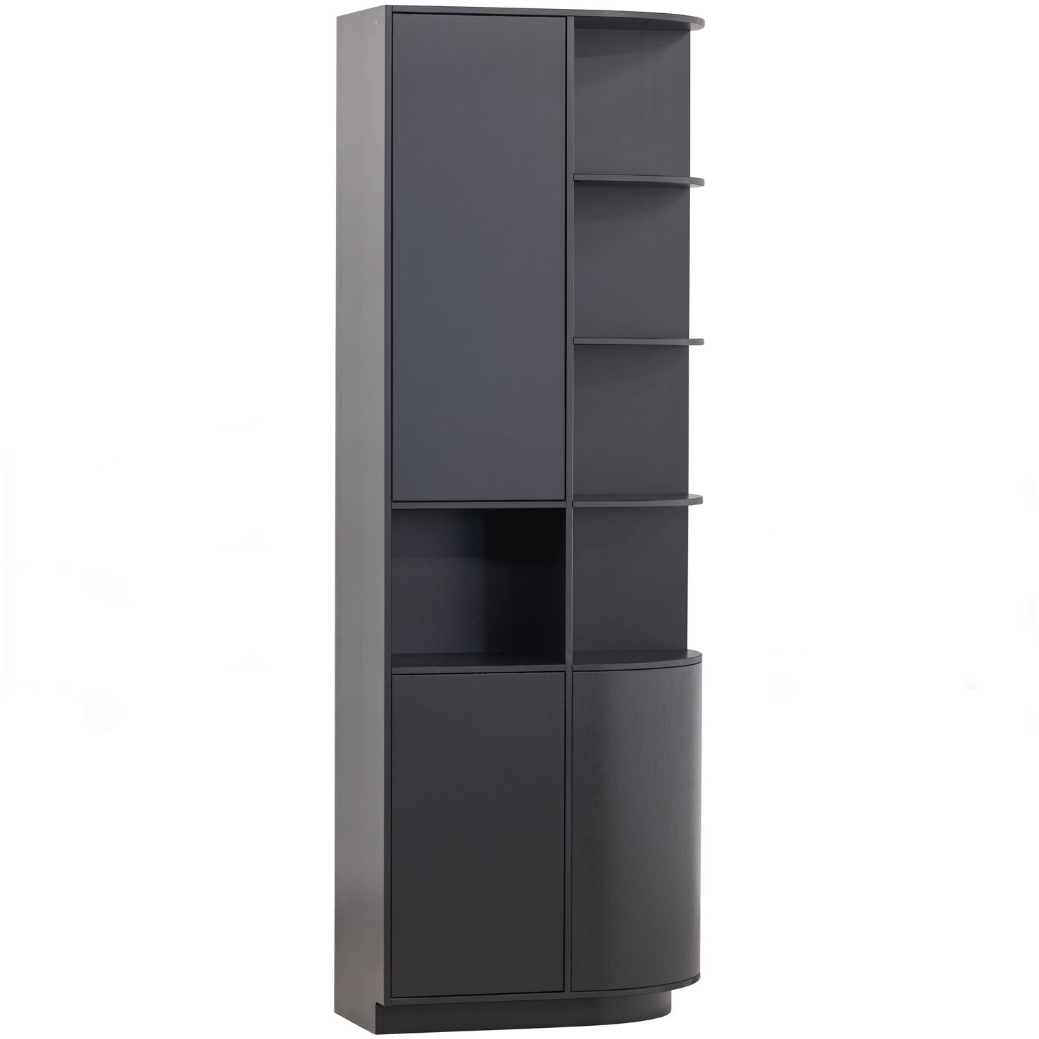 Buffet 2 portes en bois de pin noir Finca 210x78 cm