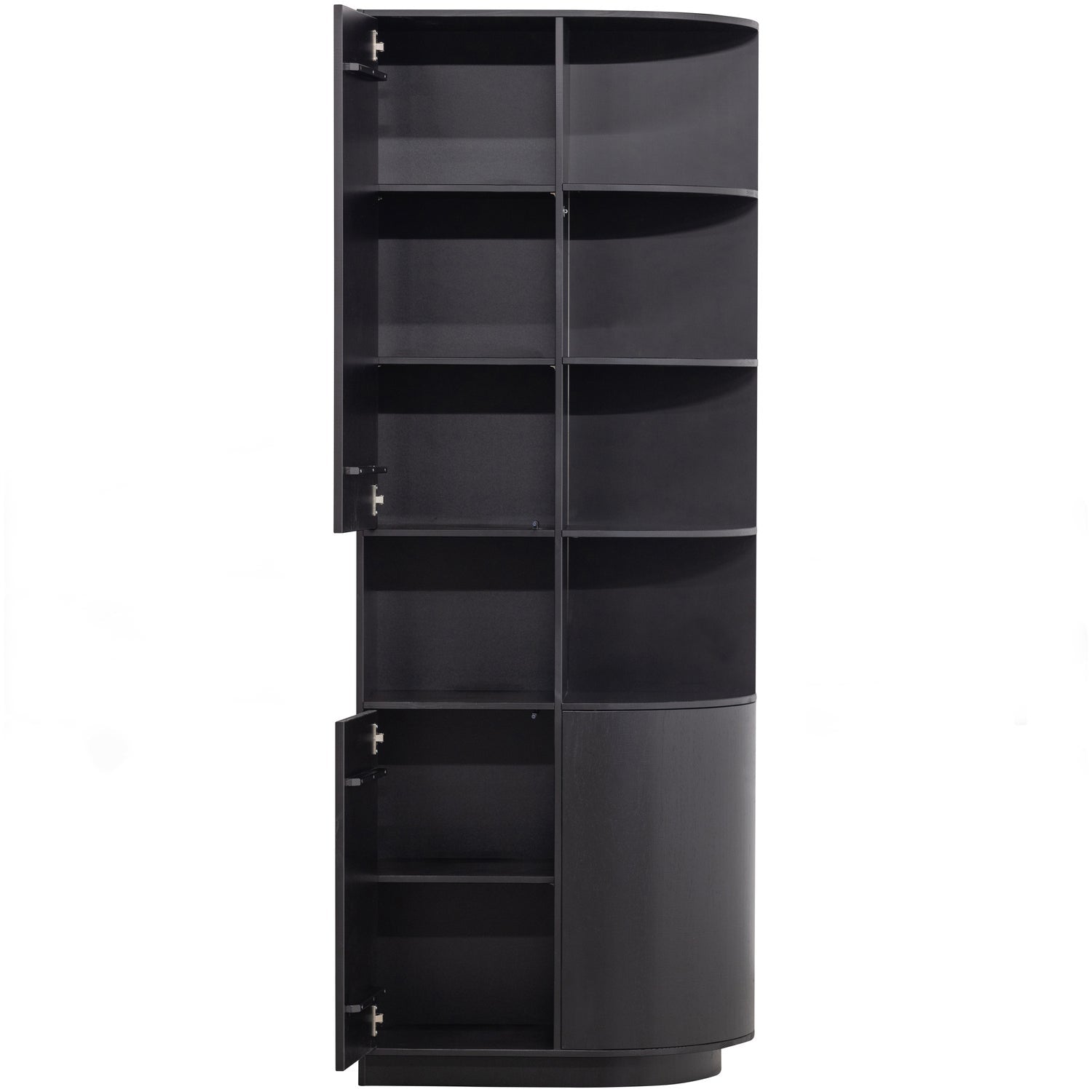 Buffet 2 portes en bois de pin noir Finca 210x78 cm