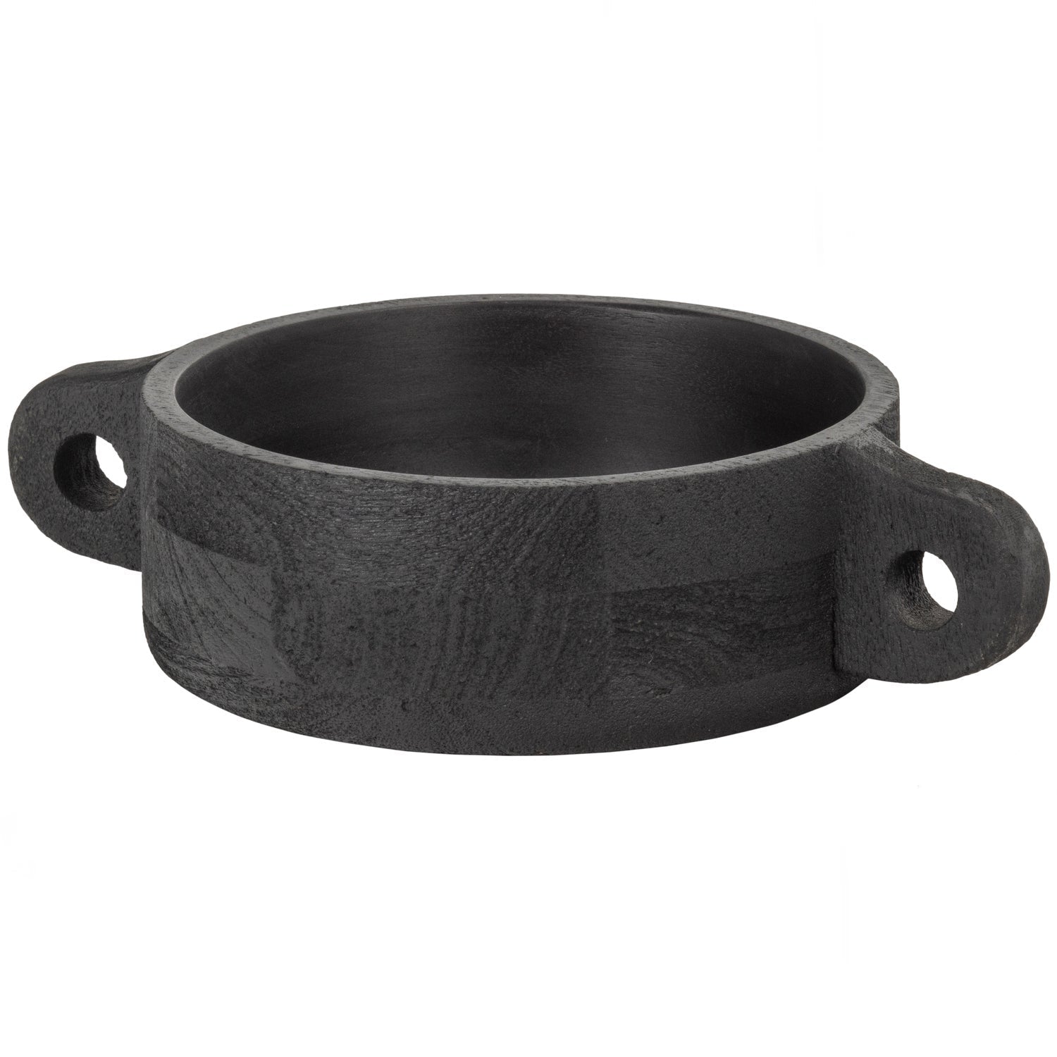 Bol en bois de manguier noir Hari 37x24cm